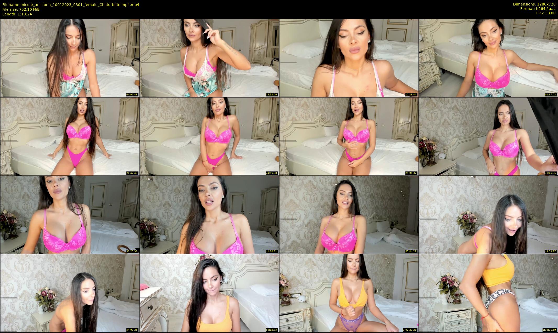 nicole_anistonn — 71 minute Chaturbate female cam show recording, 720p, Jan 10, 2023