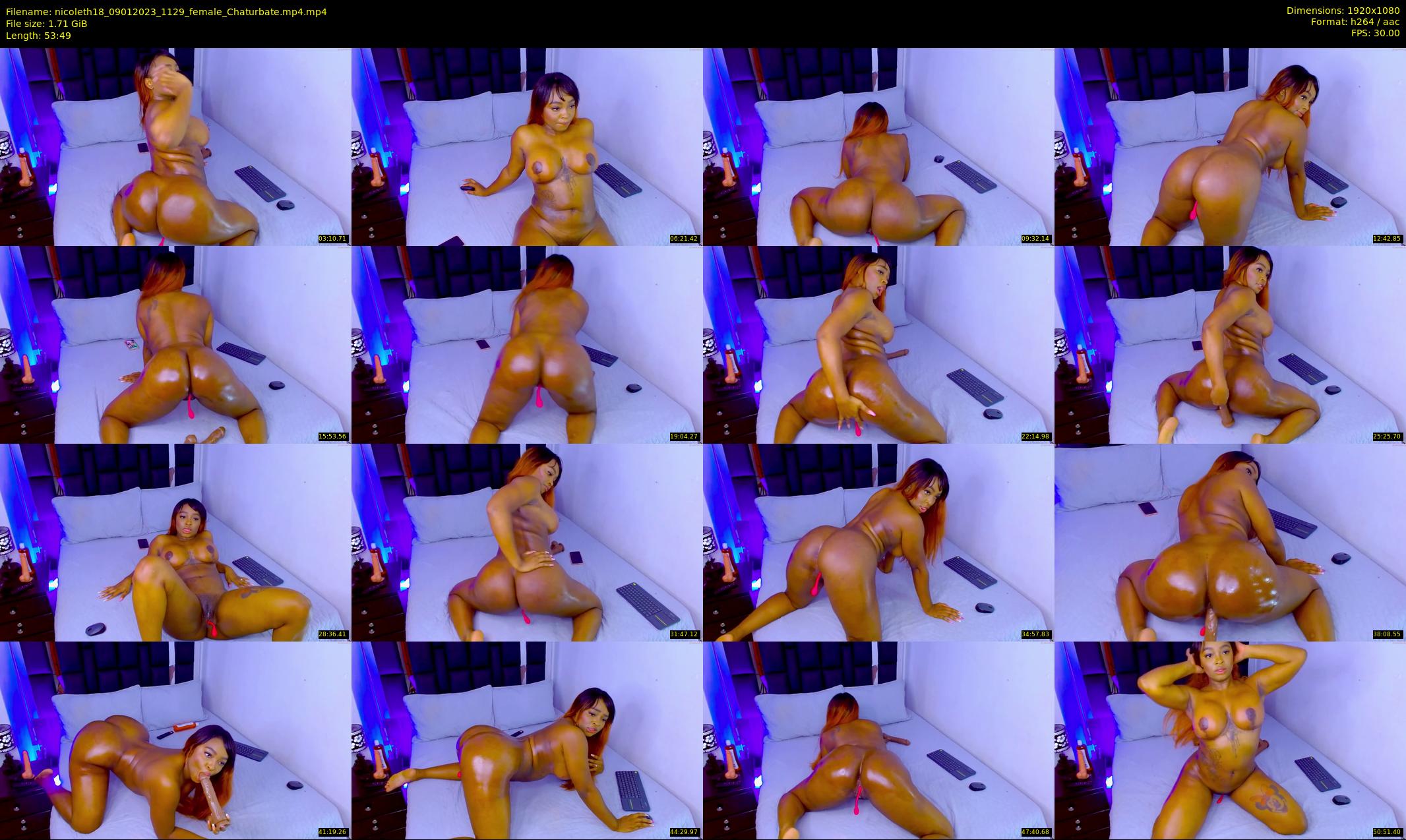 nicoleth18 — 54 minute Chaturbate female cam show recording, 1080p, Jan 9, 2023
