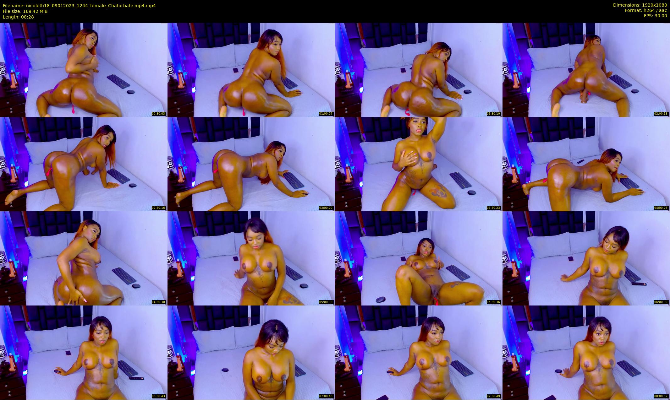 nicoleth18 — 9 minute Chaturbate female cam show recording, 1080p, Jan 9, 2023
