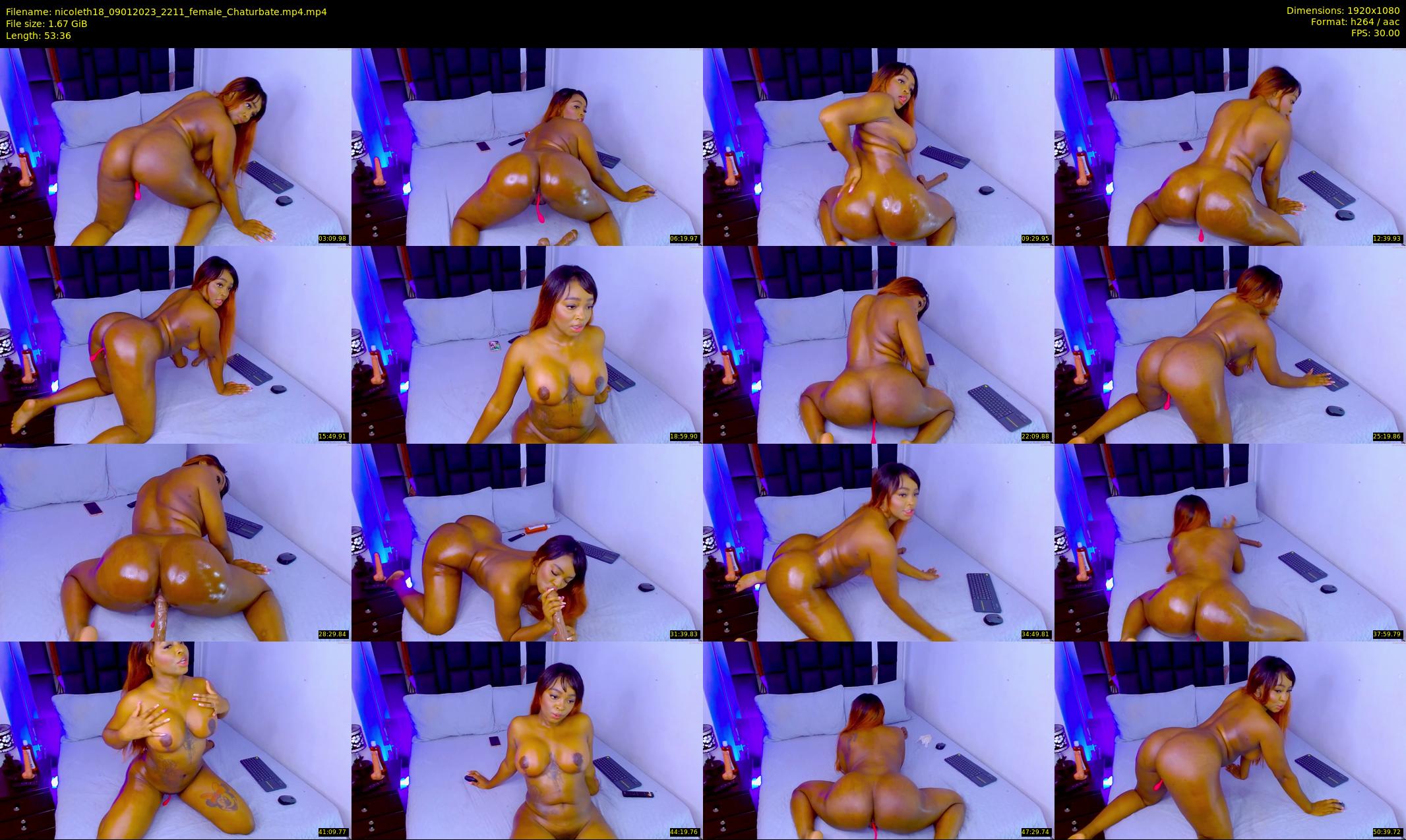 nicoleth18 — 54 minute Chaturbate female cam show recording, 1080p, Jan 9, 2023