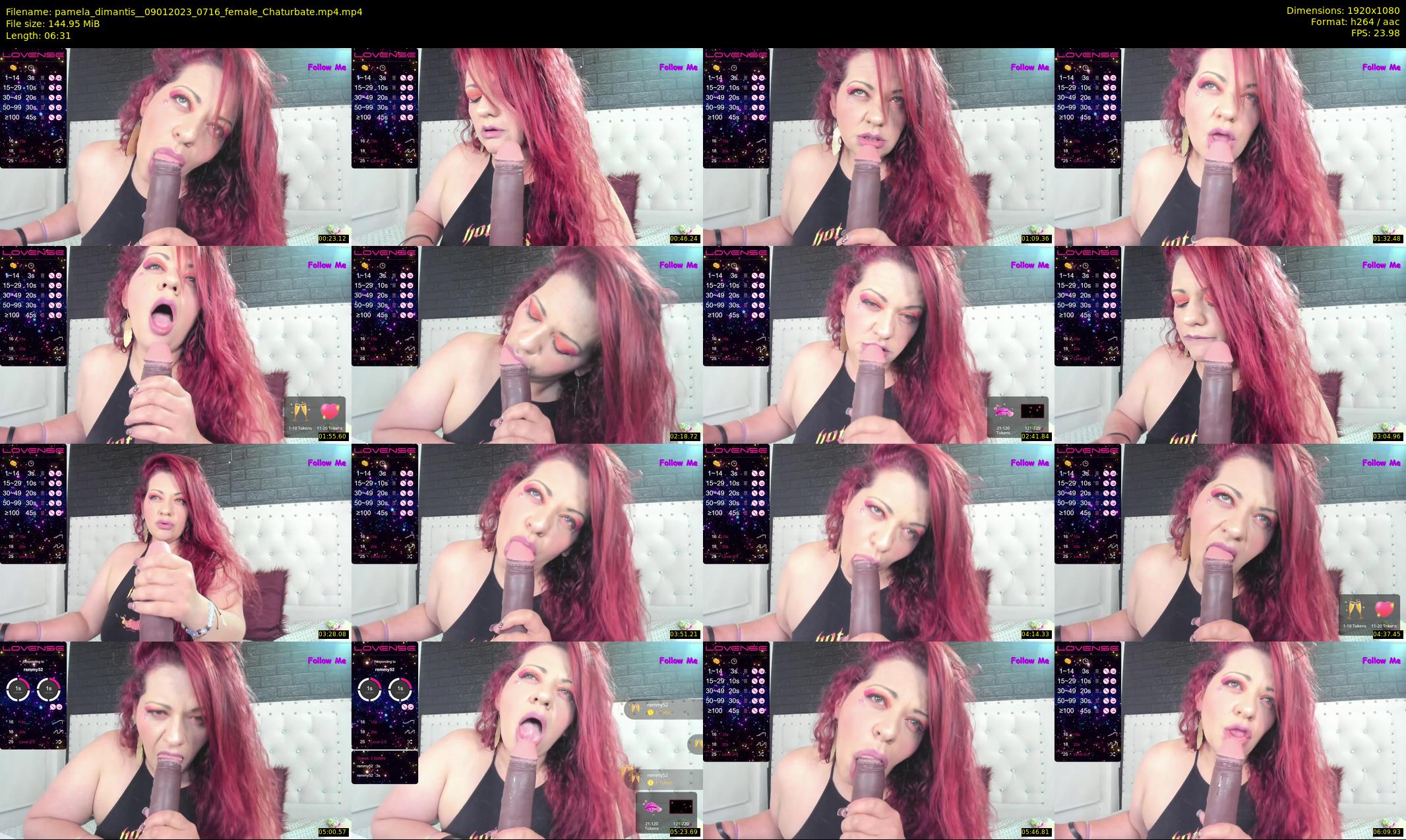 pamela_dimantis_ — 7 minute Chaturbate female cam show recording, 1080p, Jan 9, 2023