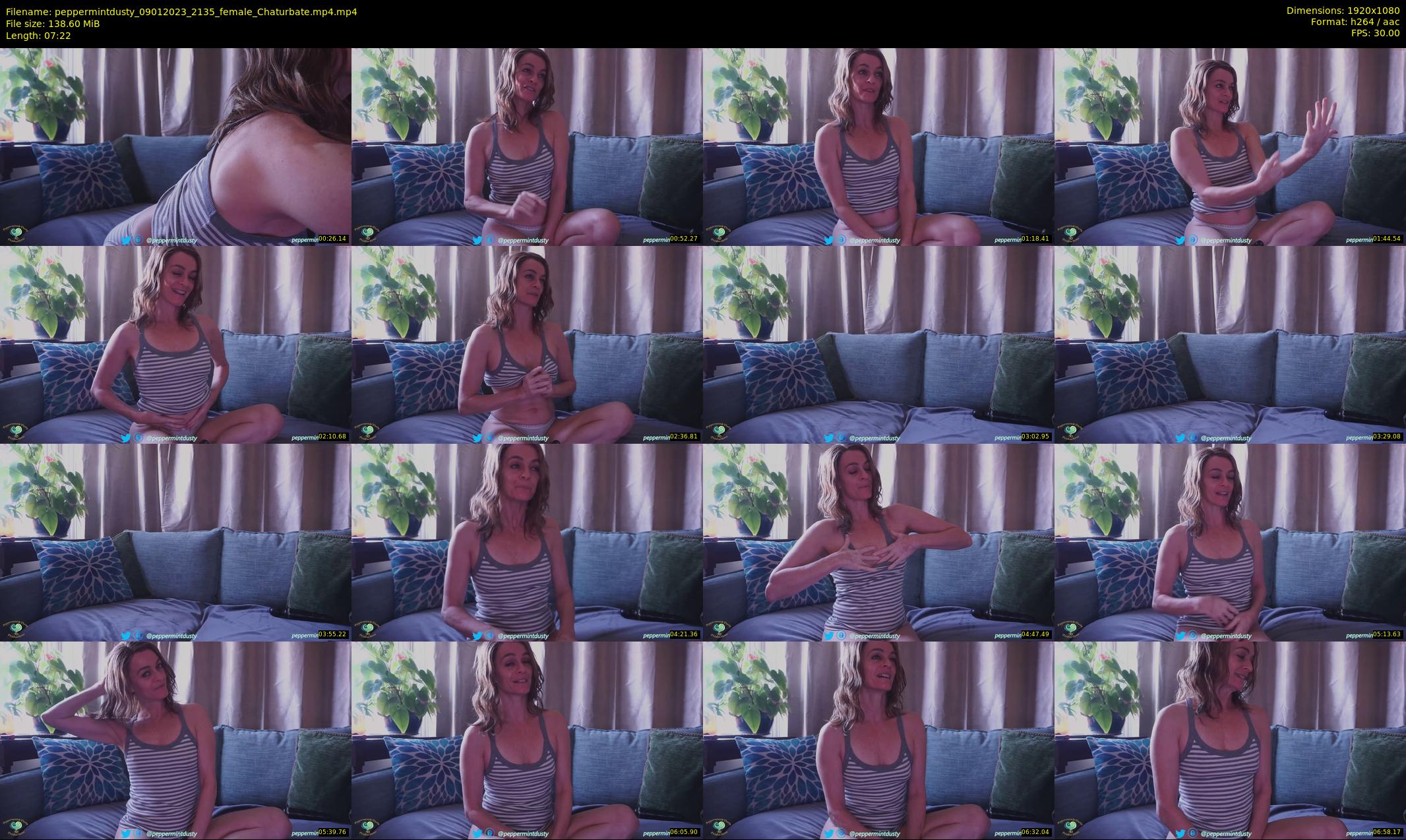 peppermintdusty — 8 minute Chaturbate couple cam show recording, 1080p, Jan 9, 2023