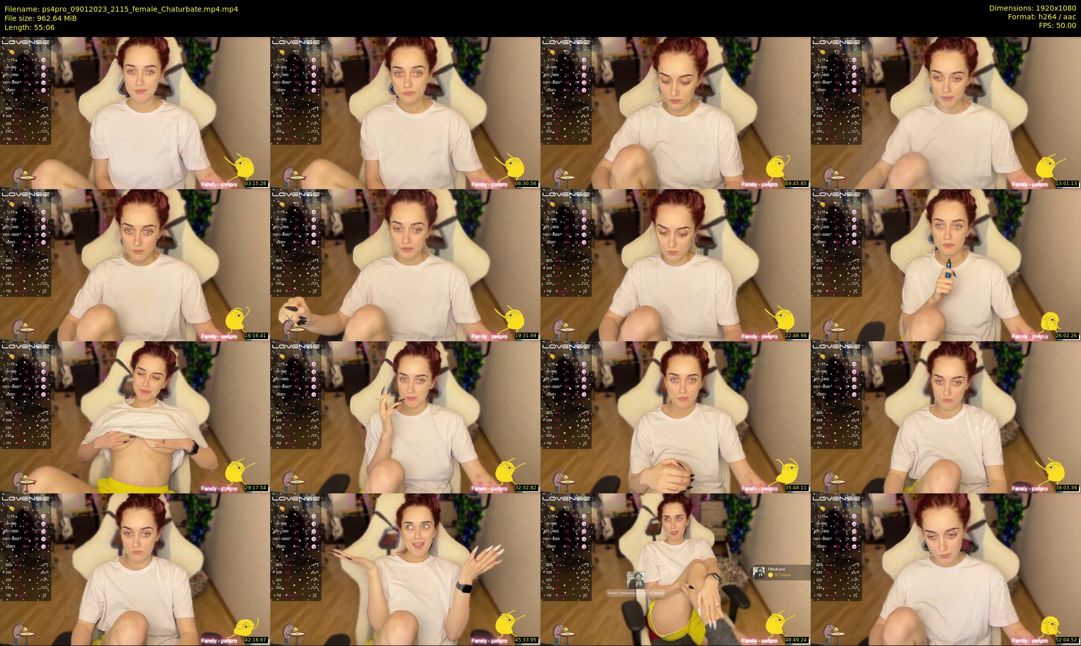 ps4pro — 56 minute Chaturbate female cam show recording, 1080p, Jan 9, 2023