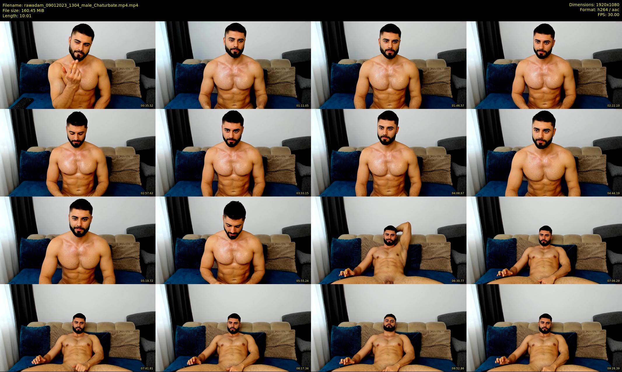 rawadam — 11 minute Chaturbate male cam show recording, 1080p, Jan 9, 2023