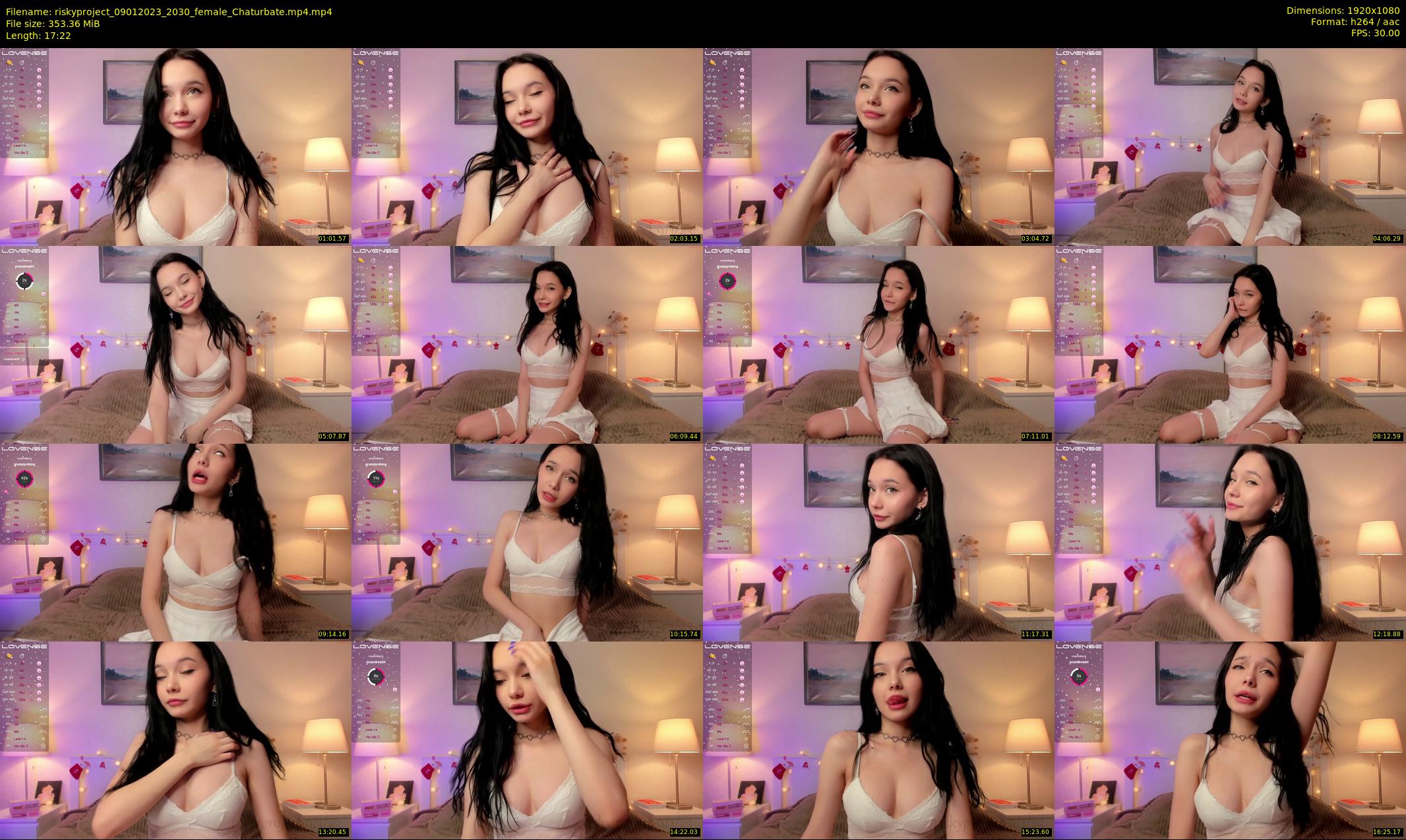 riskyproject — 18 minute Chaturbate couple cam show recording, 1080p, Jan 9, 2023