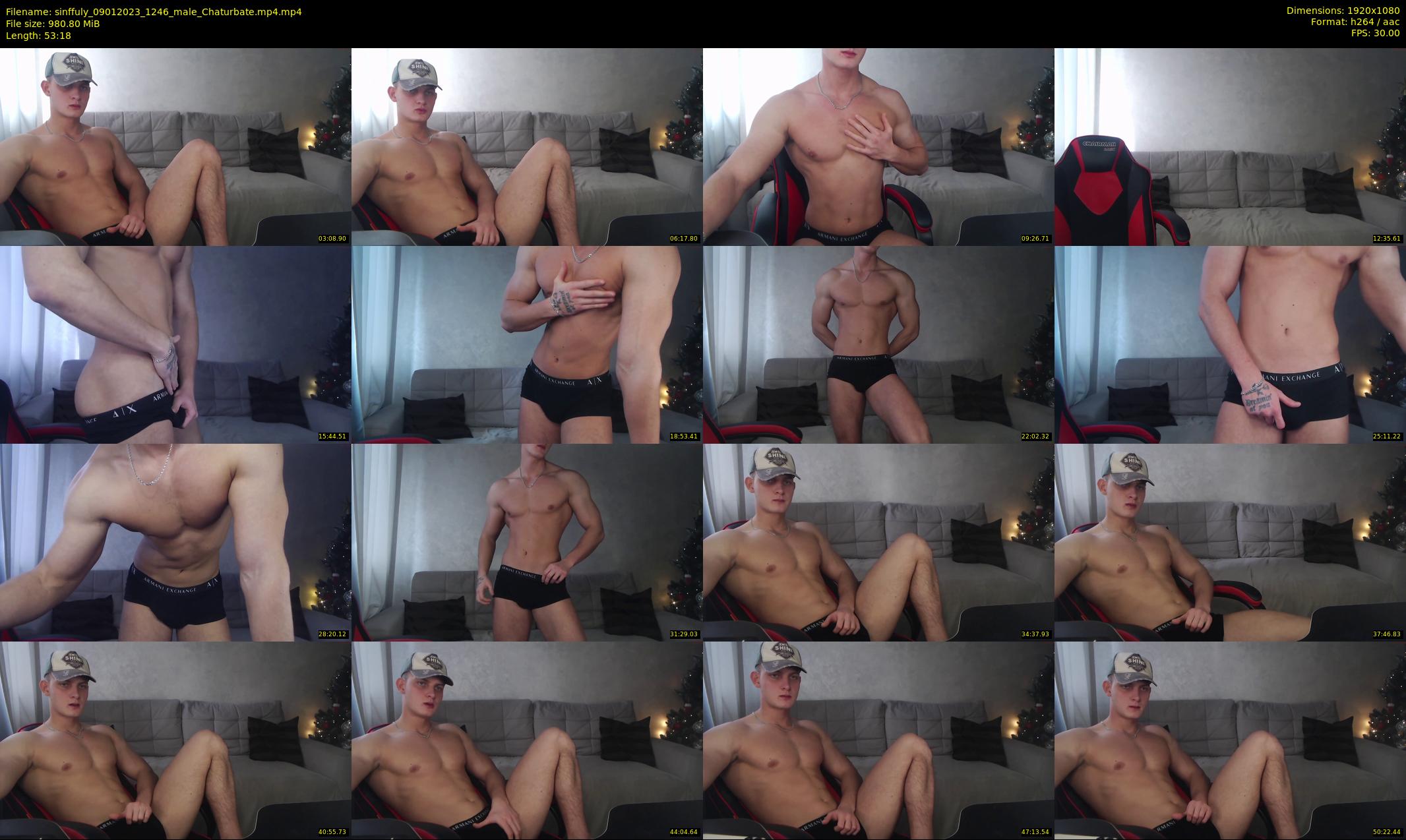 sinffuly — 54 minute Chaturbate male cam show recording, 1080p, Jan 9, 2023