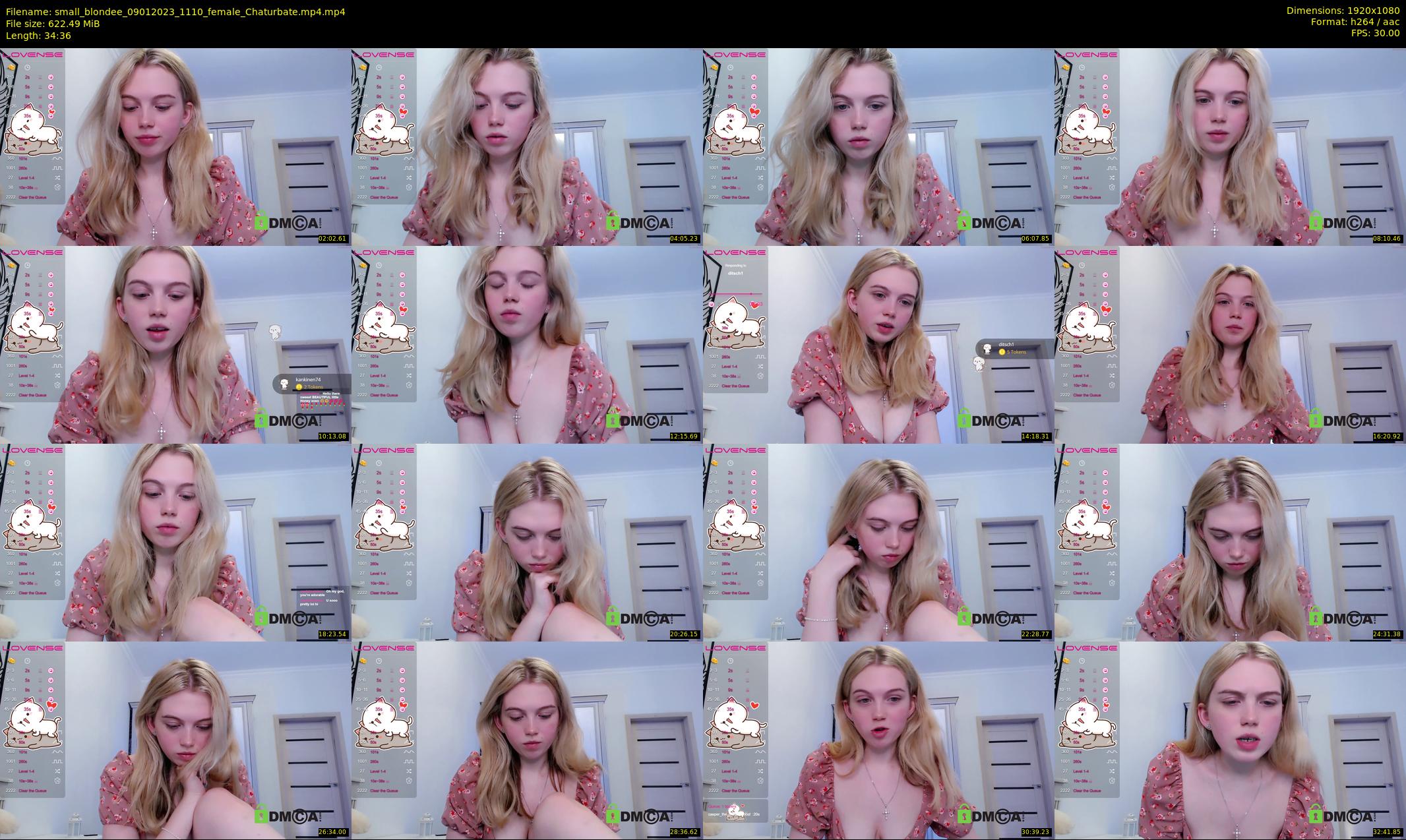 small_blondee — 35 minute Chaturbate female cam show recording, 1080p, Jan 9, 2023