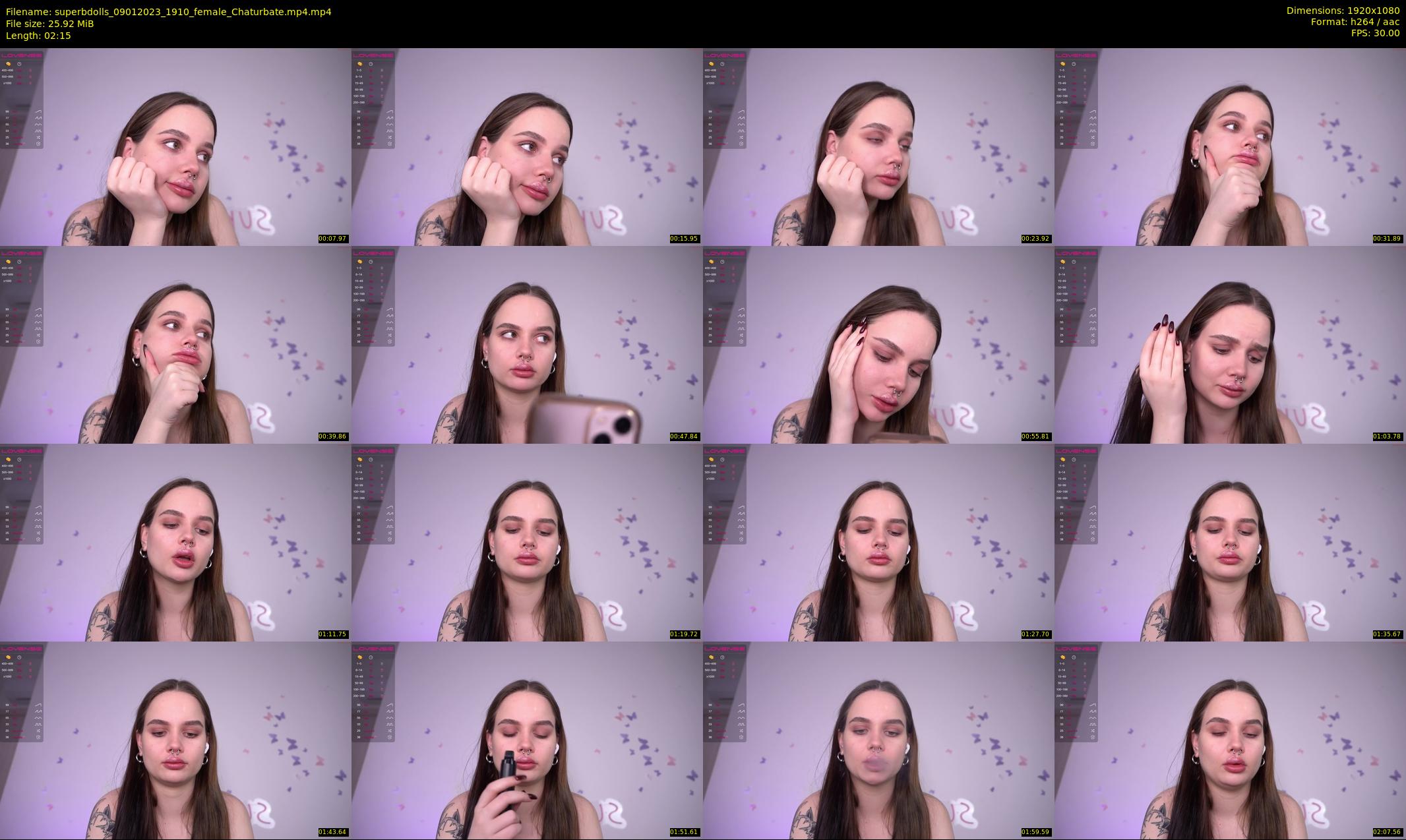superbdolls — 3 minute Chaturbate couple cam show recording, 1080p, Jan 9, 2023