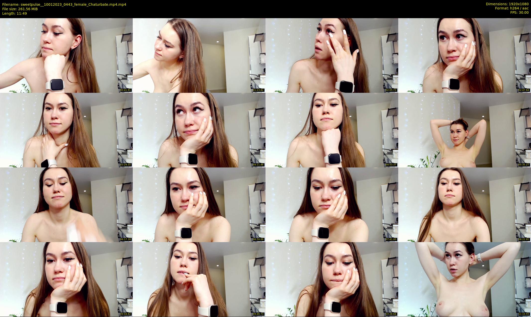 sweetpulse_ — 12 minute Chaturbate female cam show recording, 1080p, Jan 10, 2023