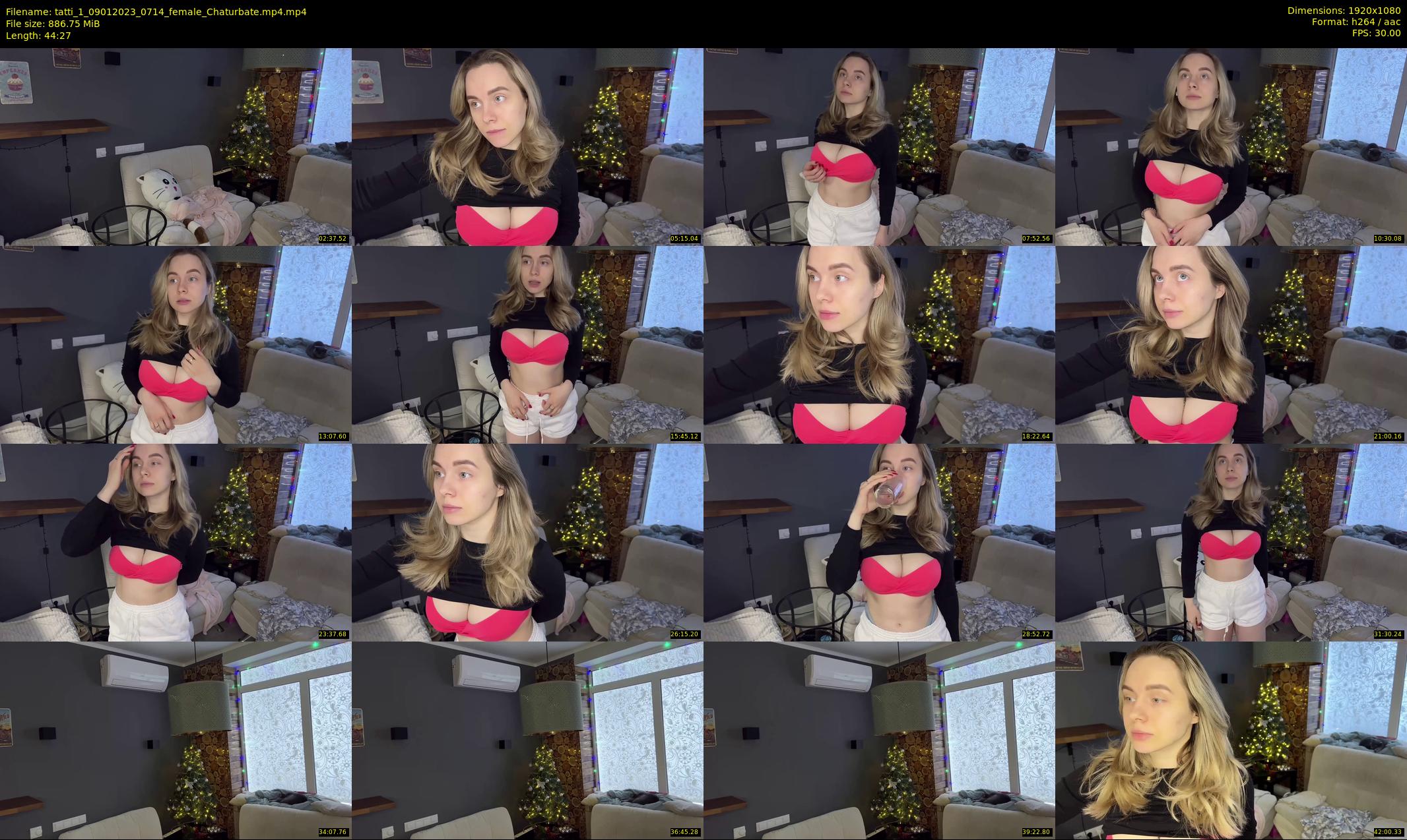 tatti_1 — 45 minute Chaturbate female cam show recording, 1080p, Jan 9, 2023