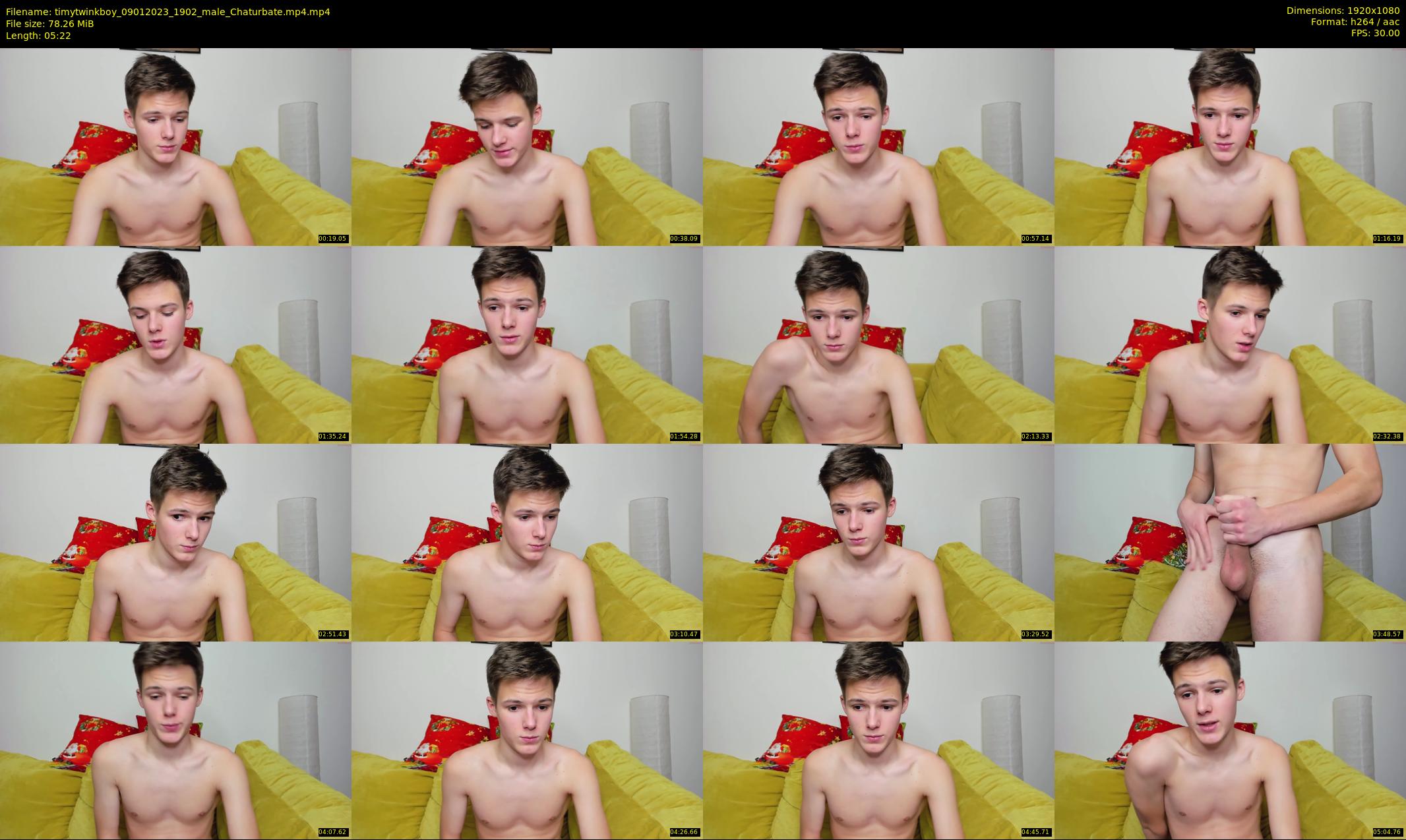 timytwinkboy — 6 minute Chaturbate male cam show recording, 1080p, Jan 9, 2023