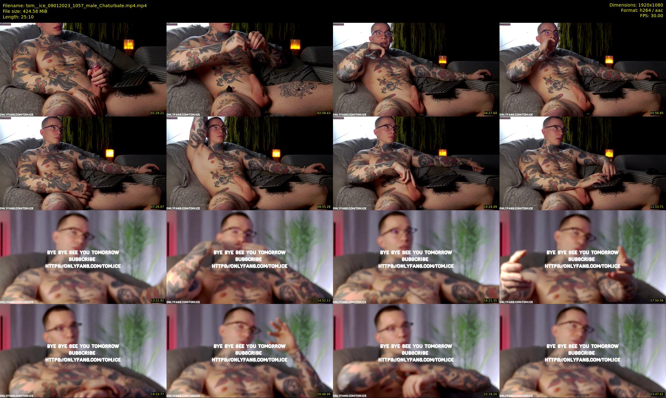 tom__ice — 26 minute Chaturbate male cam show recording, 1080p, Jan 9, 2023