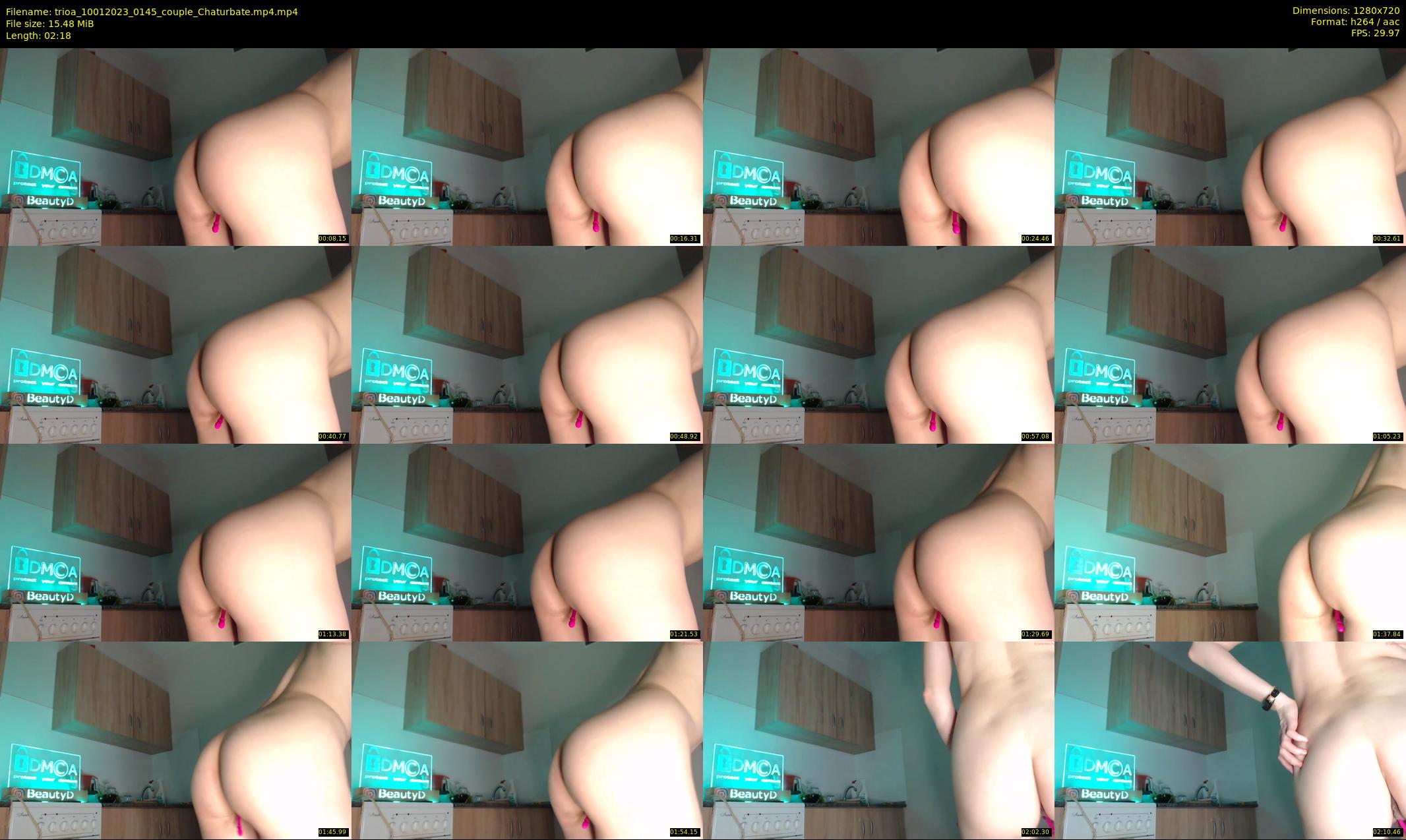 trioa — 3 minute Chaturbate couple cam show recording, 720p, Jan 10, 2023