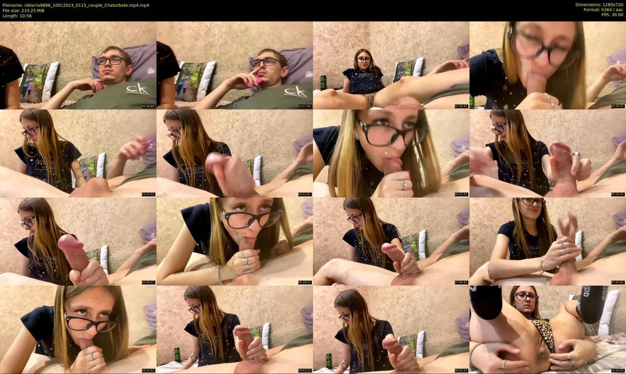 viktoria9898 — 11 minute Chaturbate couple cam show recording, 720p, Jan 10, 2023
