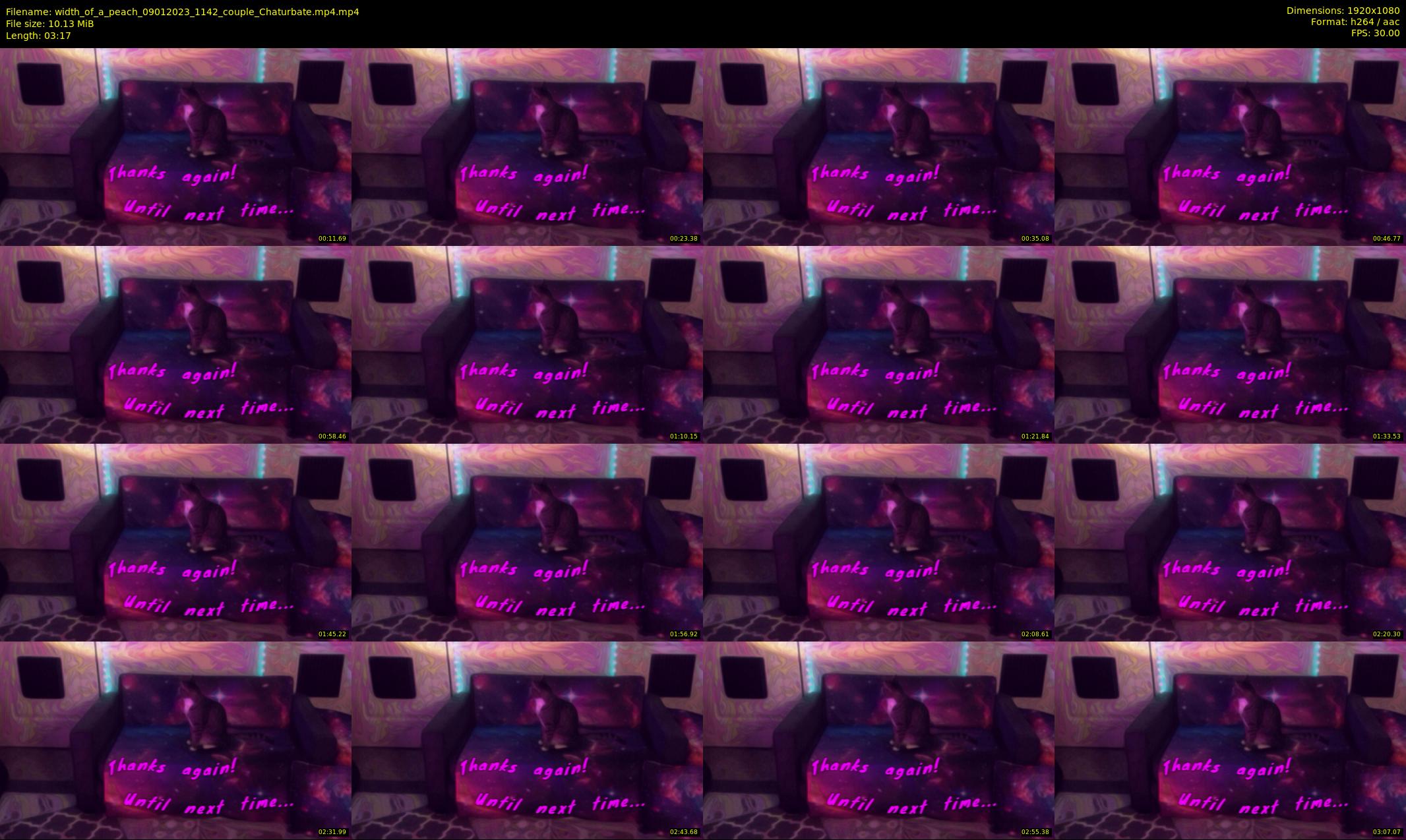 width_of_a_peach — 4 minute Chaturbate couple cam show recording, 1080p, Jan 9, 2023