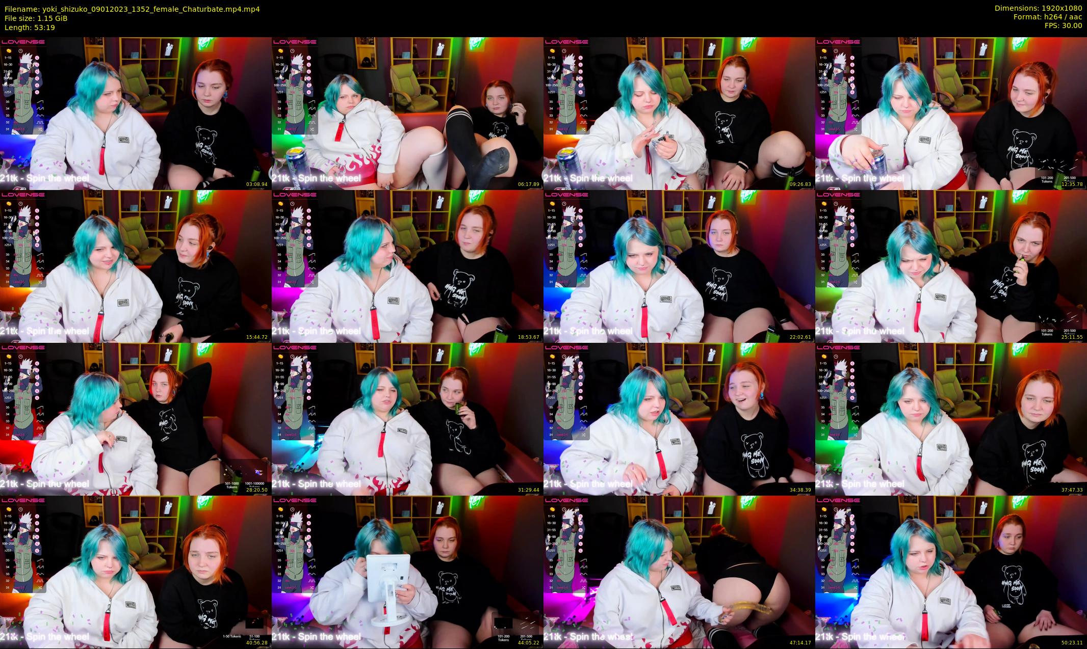yoki_shizuko — 54 minute Chaturbate female cam show recording, 1080p, Jan 9, 2023