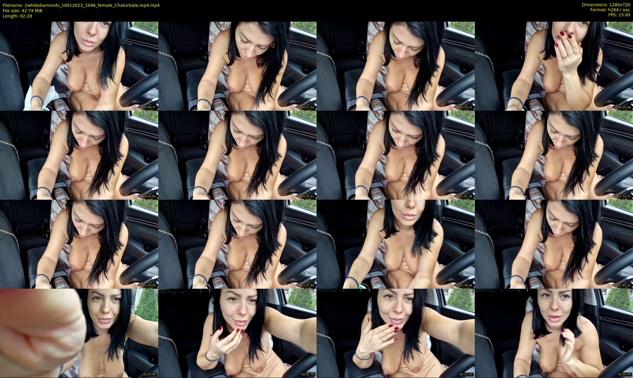 2whitediamonds — 3 minute Chaturbate couple cam show recording, 720p, Jan 10, 2023