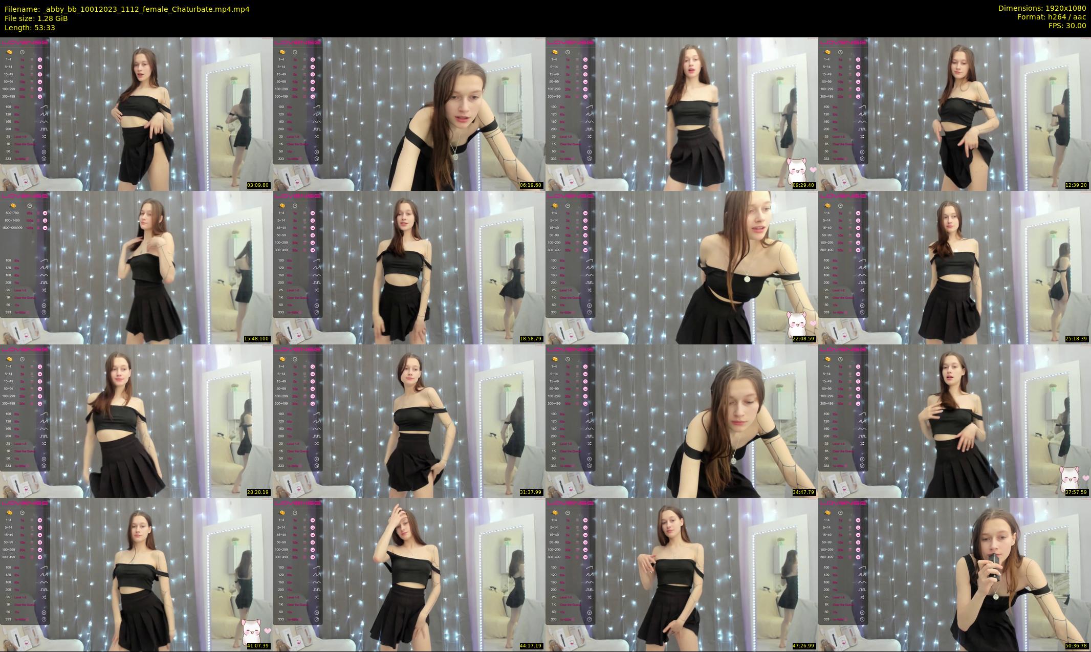 _abby_bb — 54 minute Chaturbate female cam show recording, 1080p, Jan 10, 2023