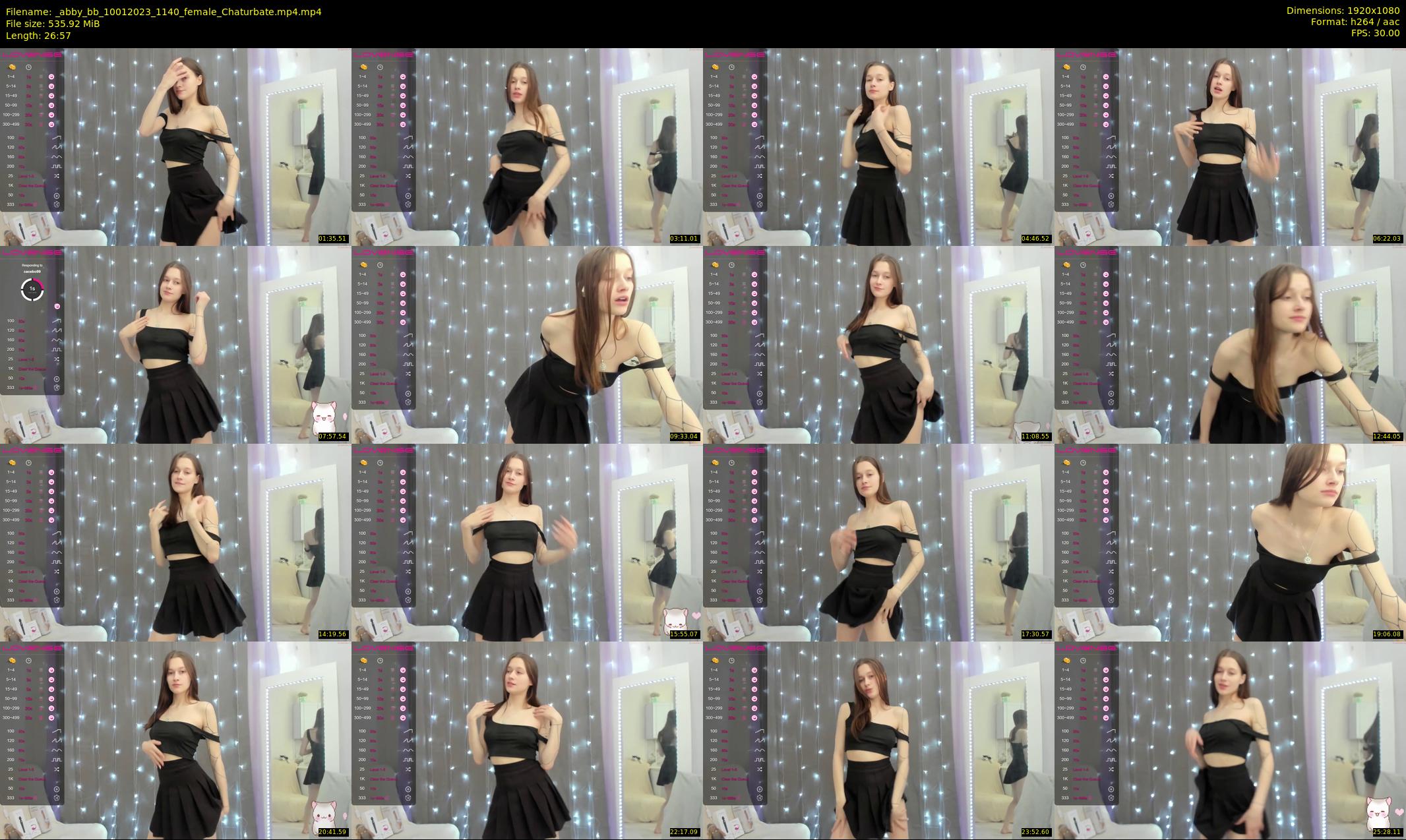 _abby_bb — 27 minute Chaturbate female cam show recording, 1080p, Jan 10, 2023