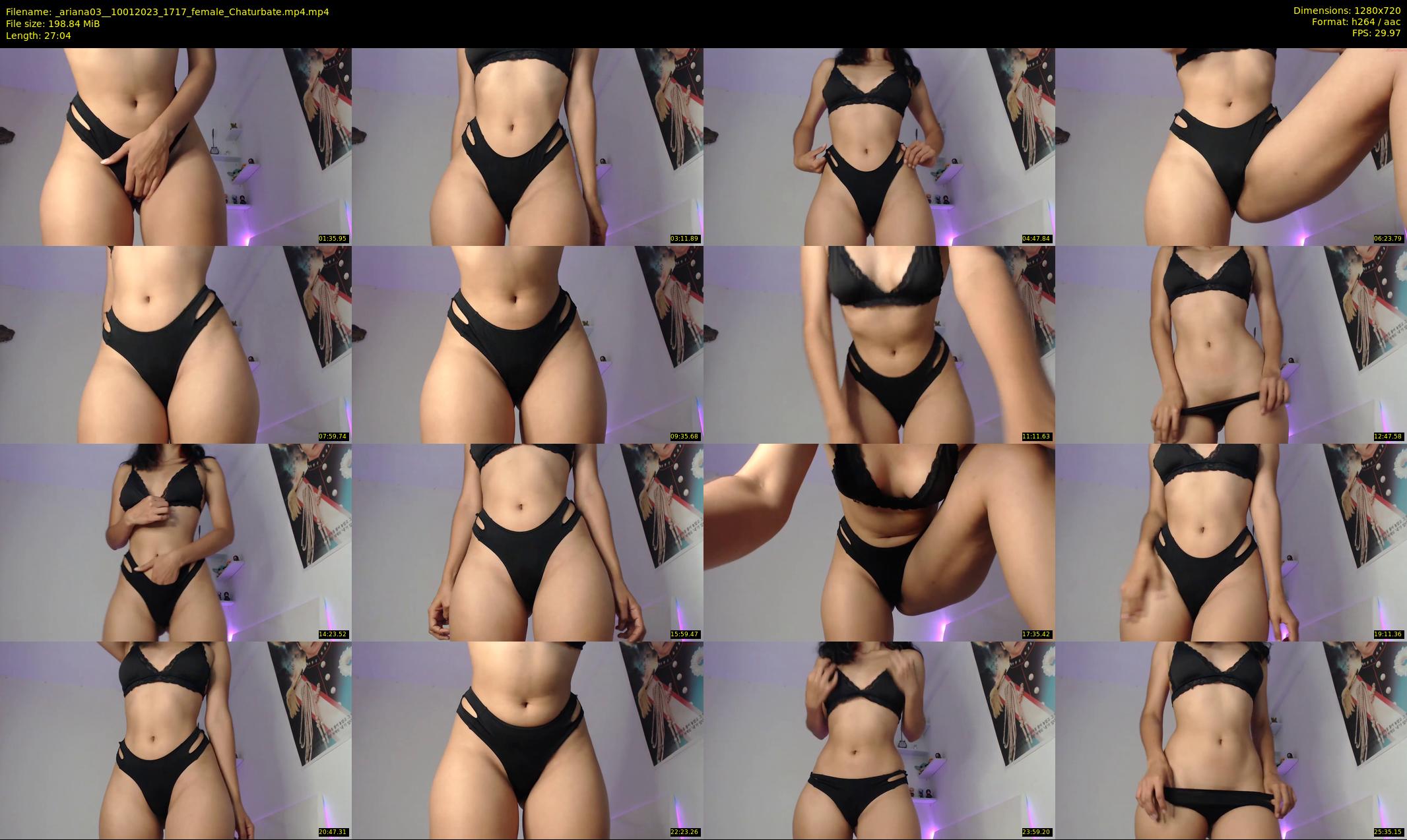 _ariana03_ — 28 minute Chaturbate female cam show recording, 720p, Jan 10, 2023