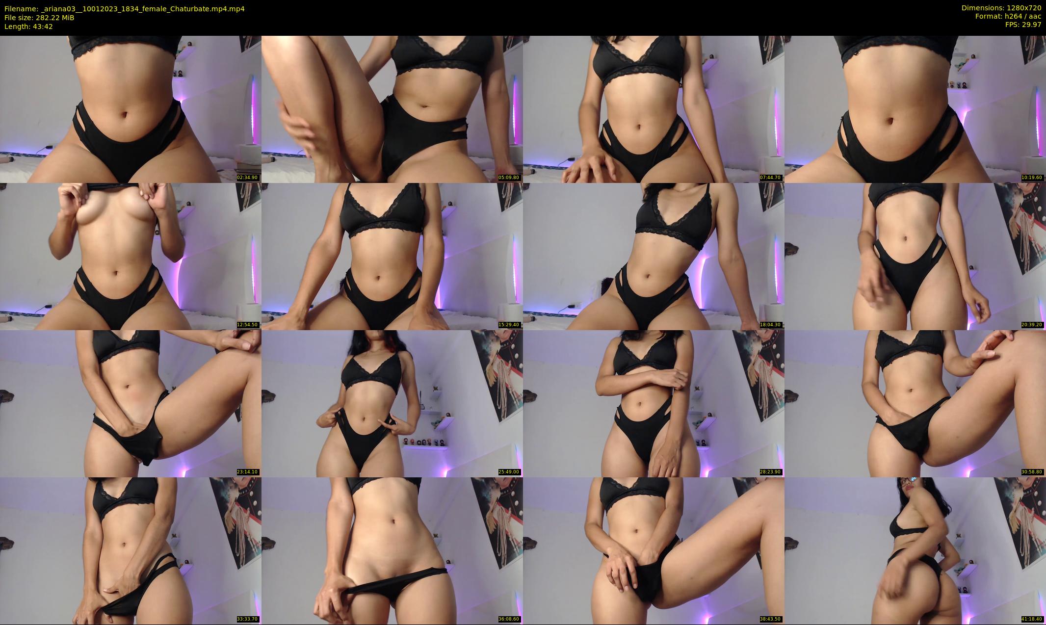 _ariana03_ — 44 minute Chaturbate female cam show recording, 720p, Jan 10, 2023