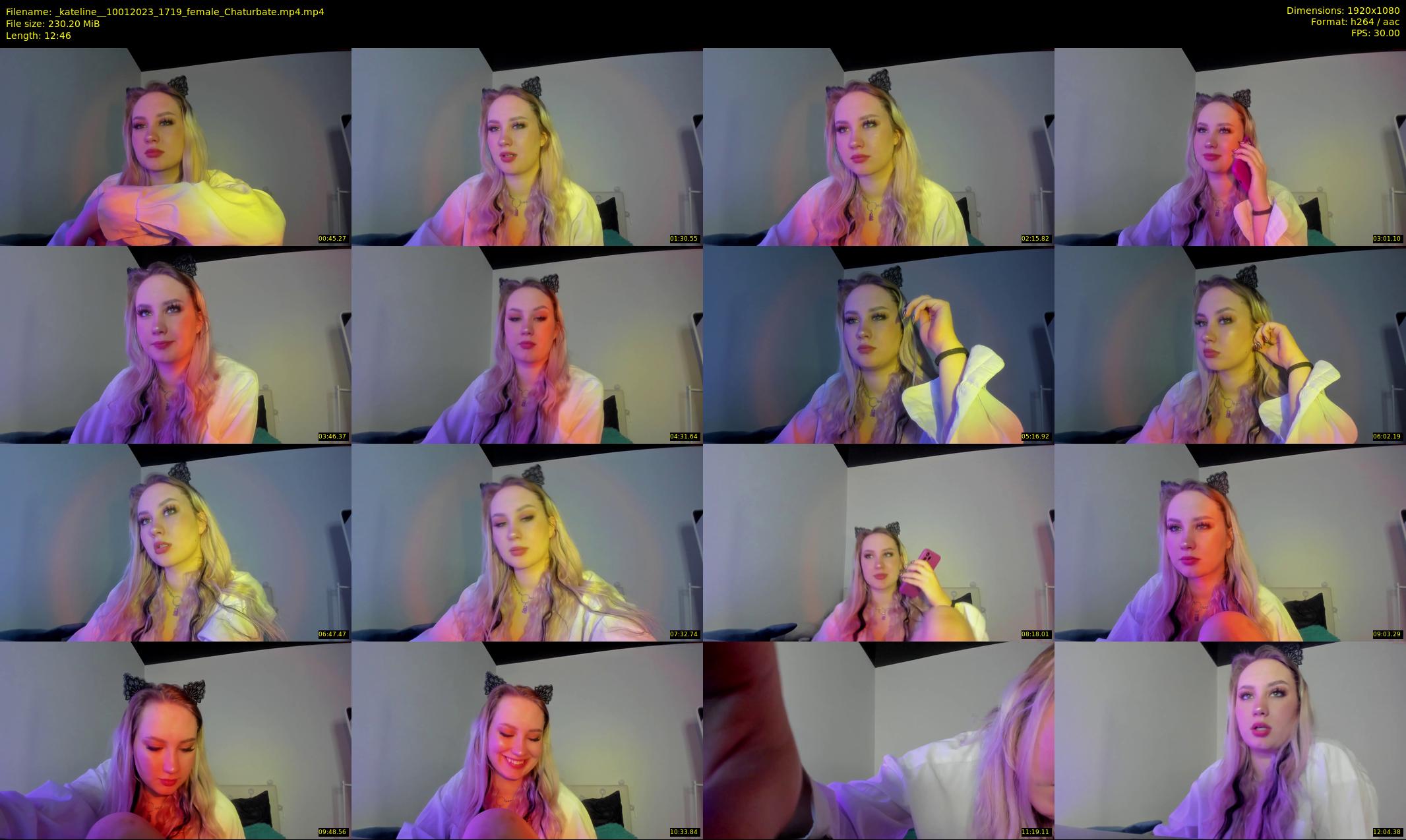 _kateline_ — 13 minute Chaturbate female cam show recording, 1080p, Jan 10, 2023