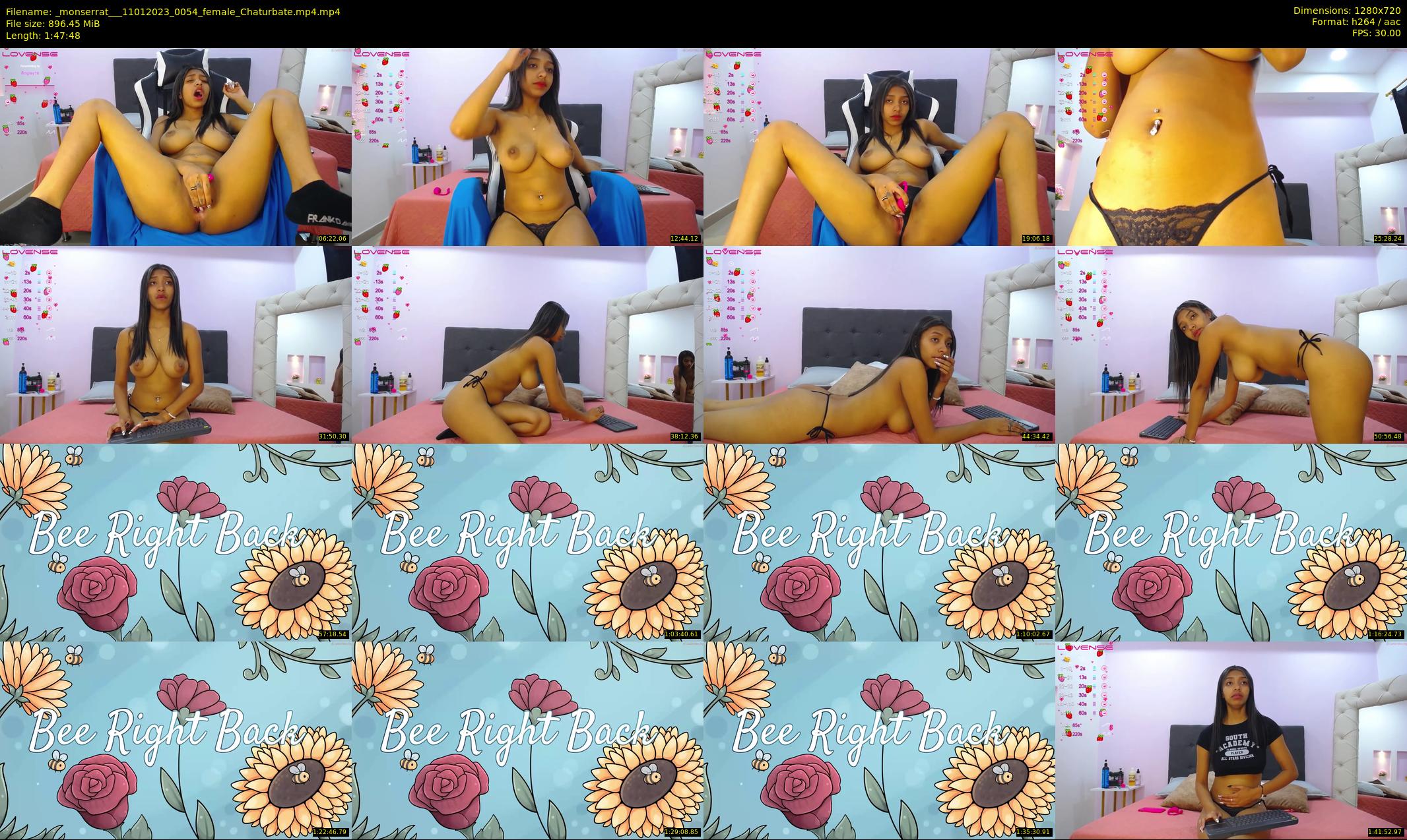 _monserrat__ — 108 minute Chaturbate female cam show recording, 720p, Jan 11, 2023