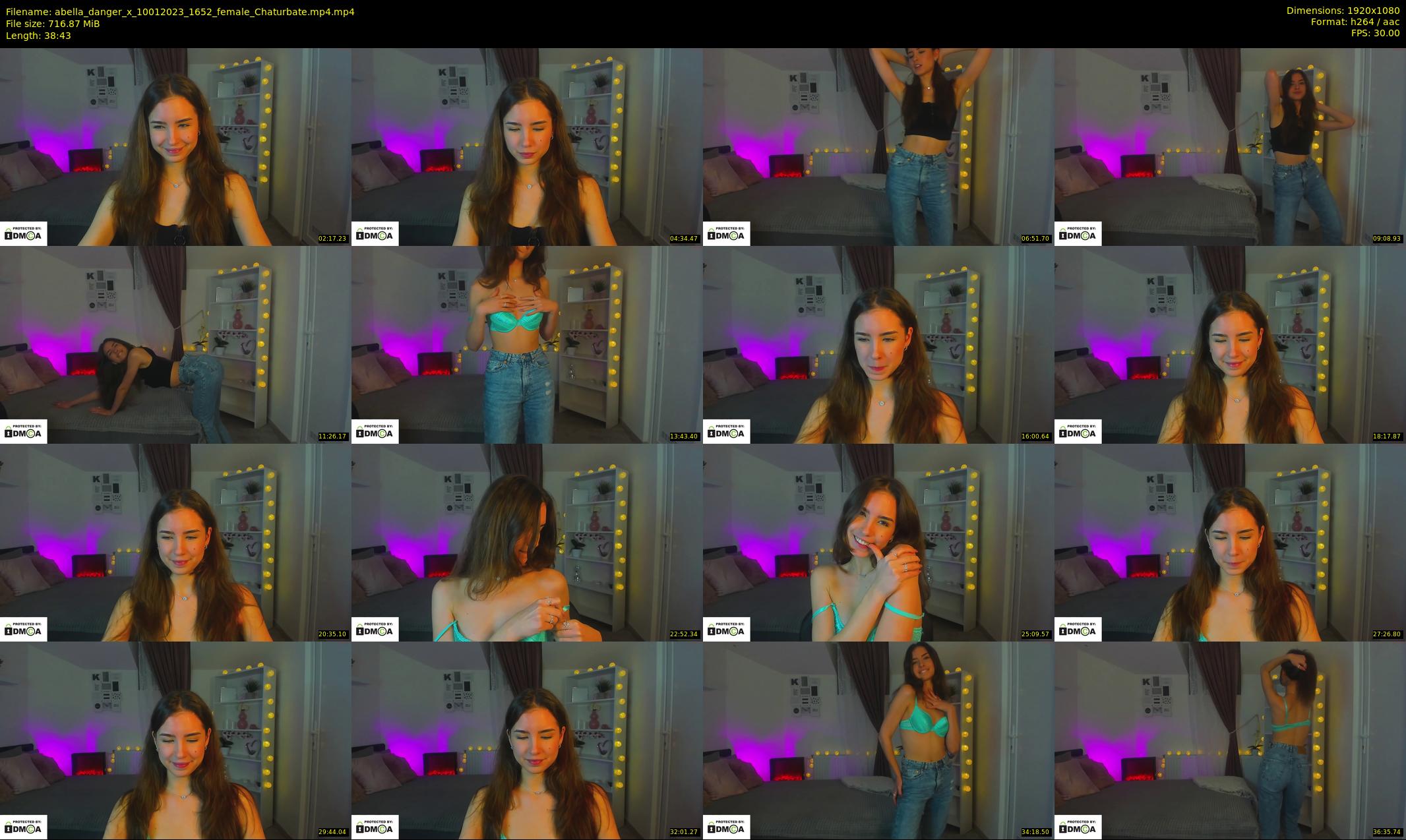 abella_danger_x — 39 minute Chaturbate female cam show recording, 1080p, Jan 10, 2023
