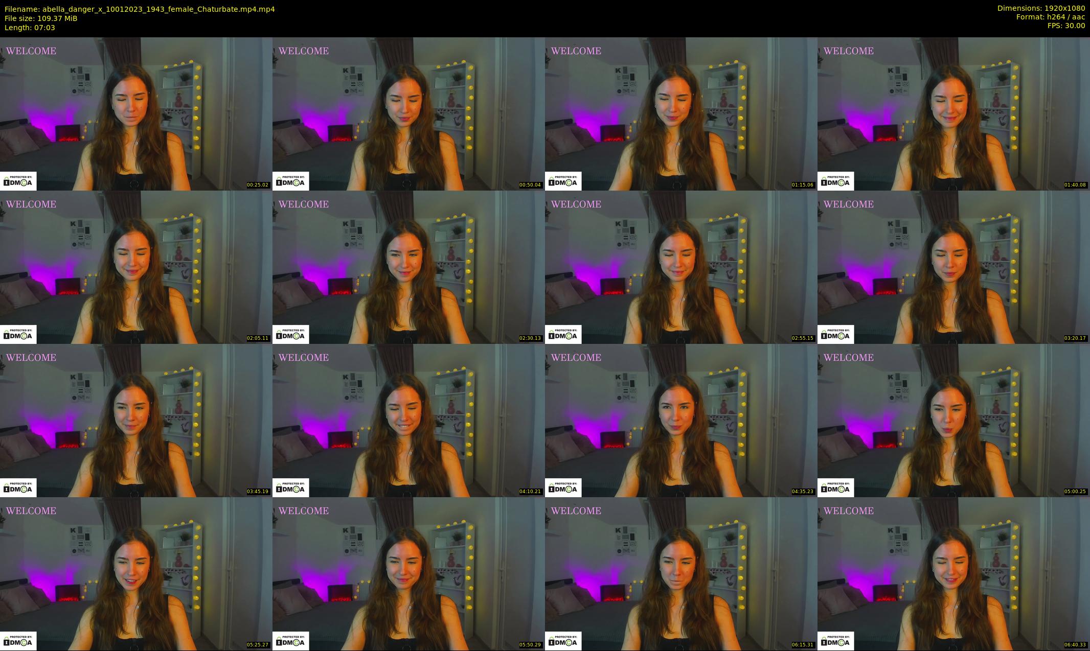 abella_danger_x — 8 minute Chaturbate female cam show recording, 1080p, Jan 10, 2023