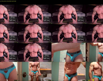 adam_muscle_ — 61 minute Chaturbate male cam show recording, 1080p, Jan 10, 2023