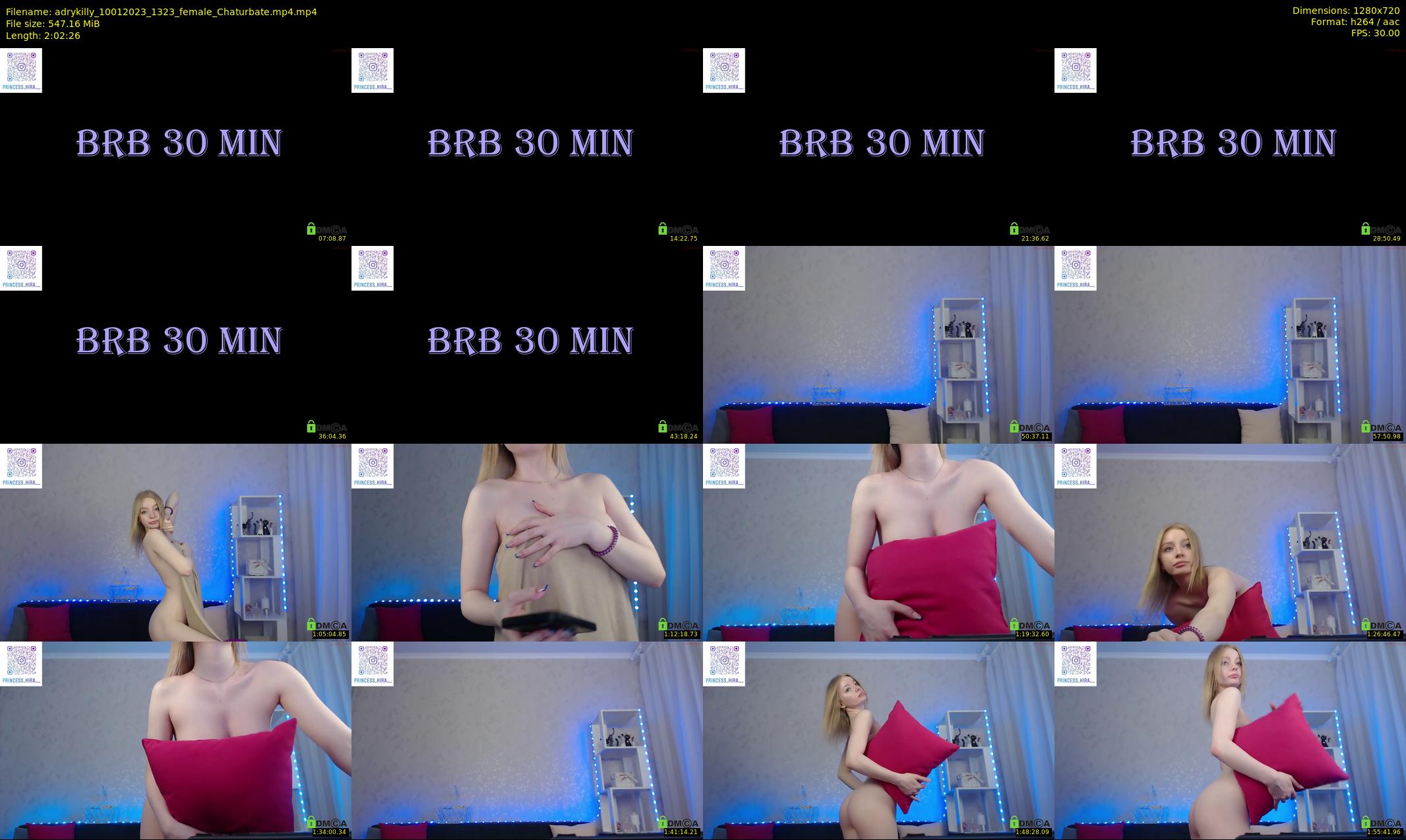 adrykilly — 123 minute Chaturbate female cam show recording, 720p, Jan 10, 2023