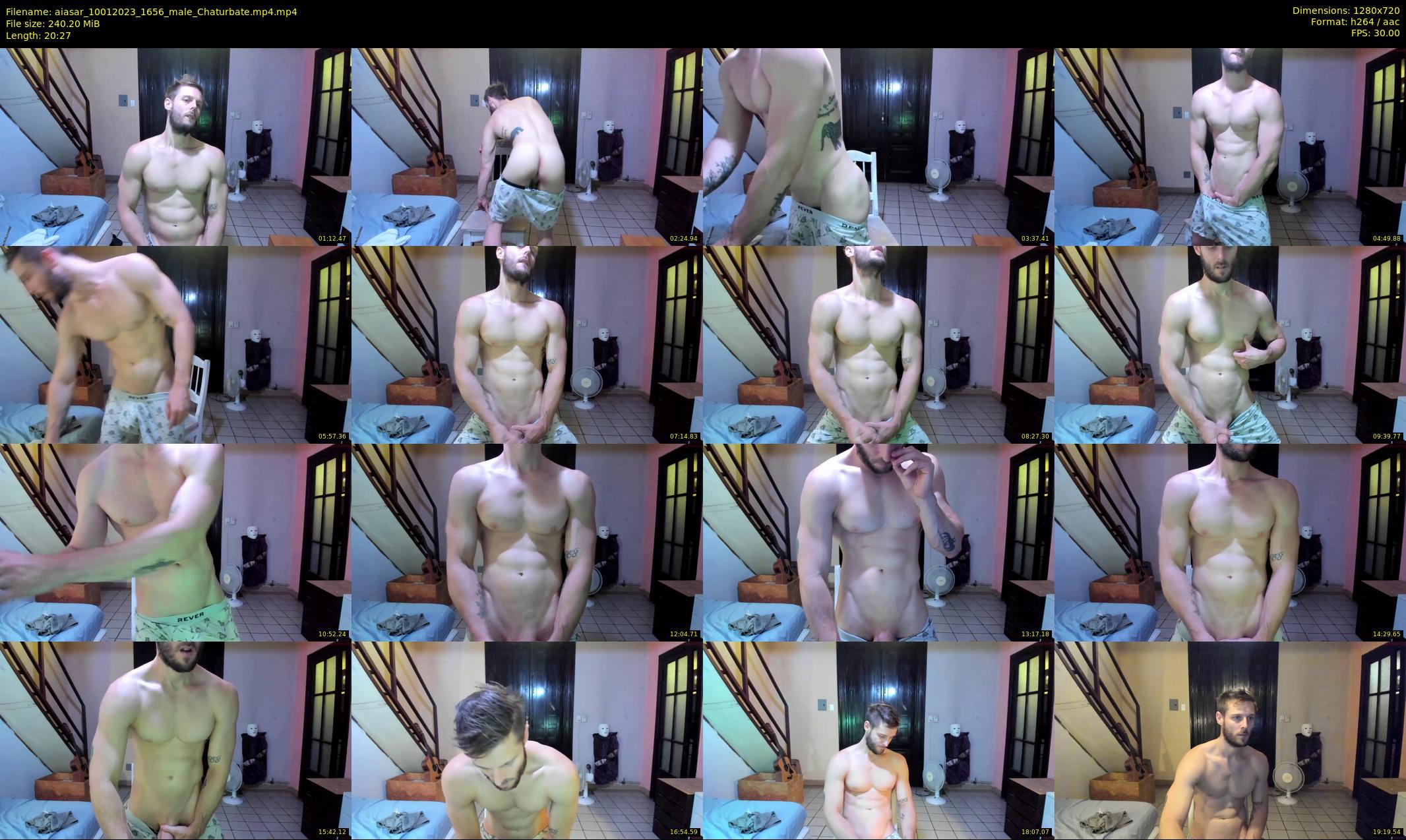 aiasar — 21 minute Chaturbate male cam show recording, 720p, Jan 10, 2023