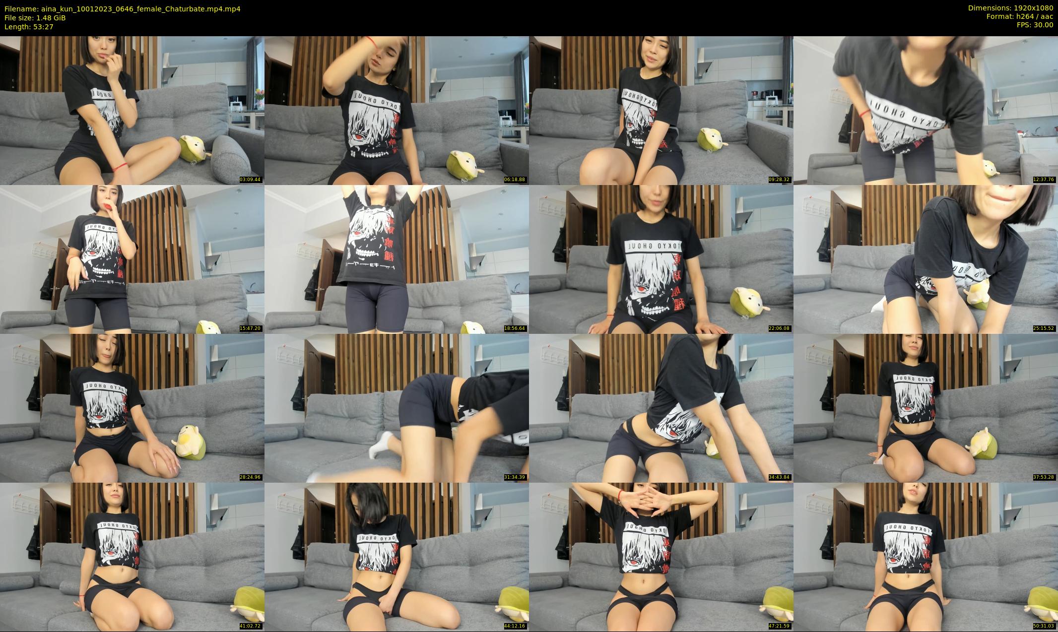 aina_kun — 54 minute Chaturbate female cam show recording, 1080p, Jan 10, 2023