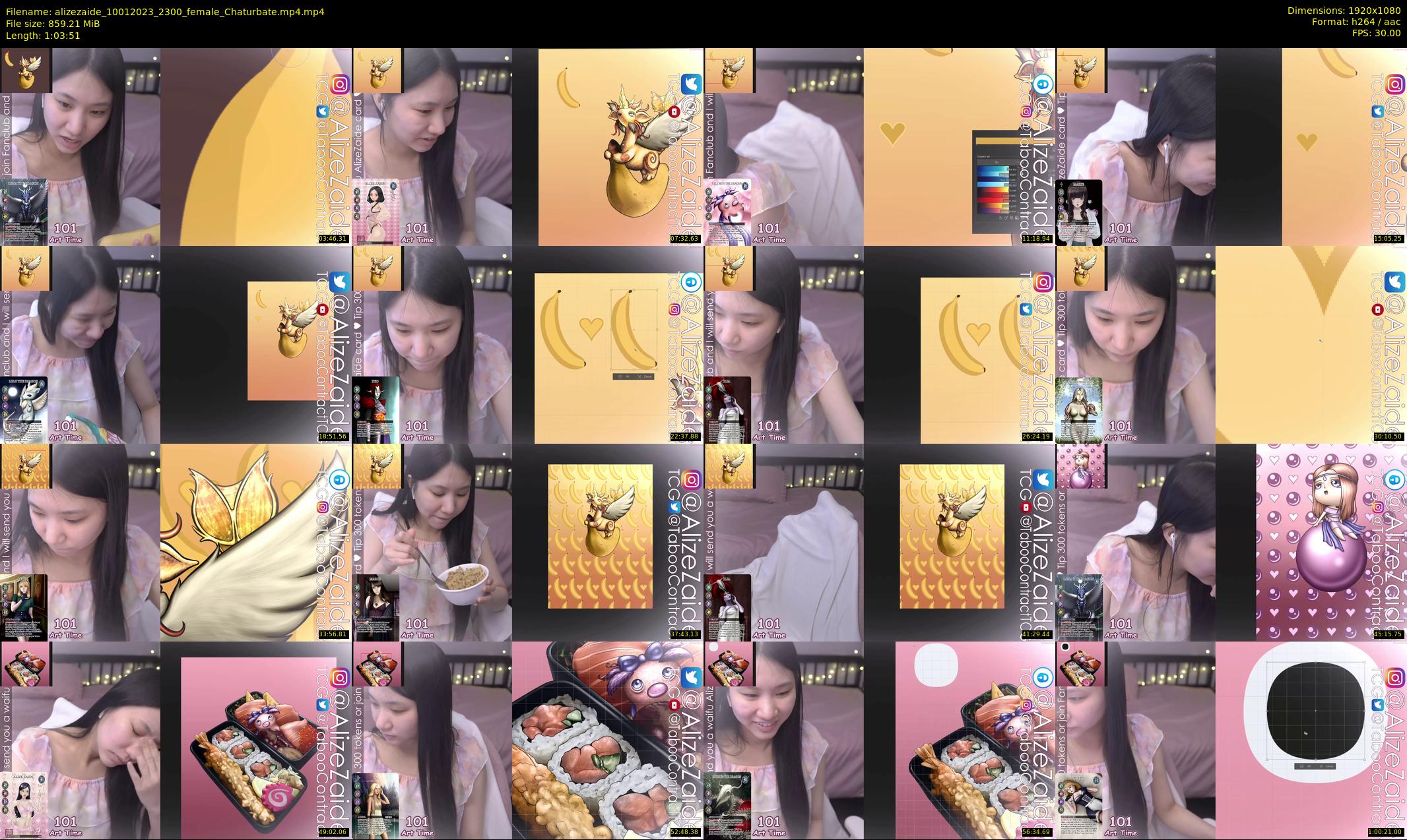 alizezaide — 64 minute Chaturbate female cam show recording, 1080p, Jan 10, 2023