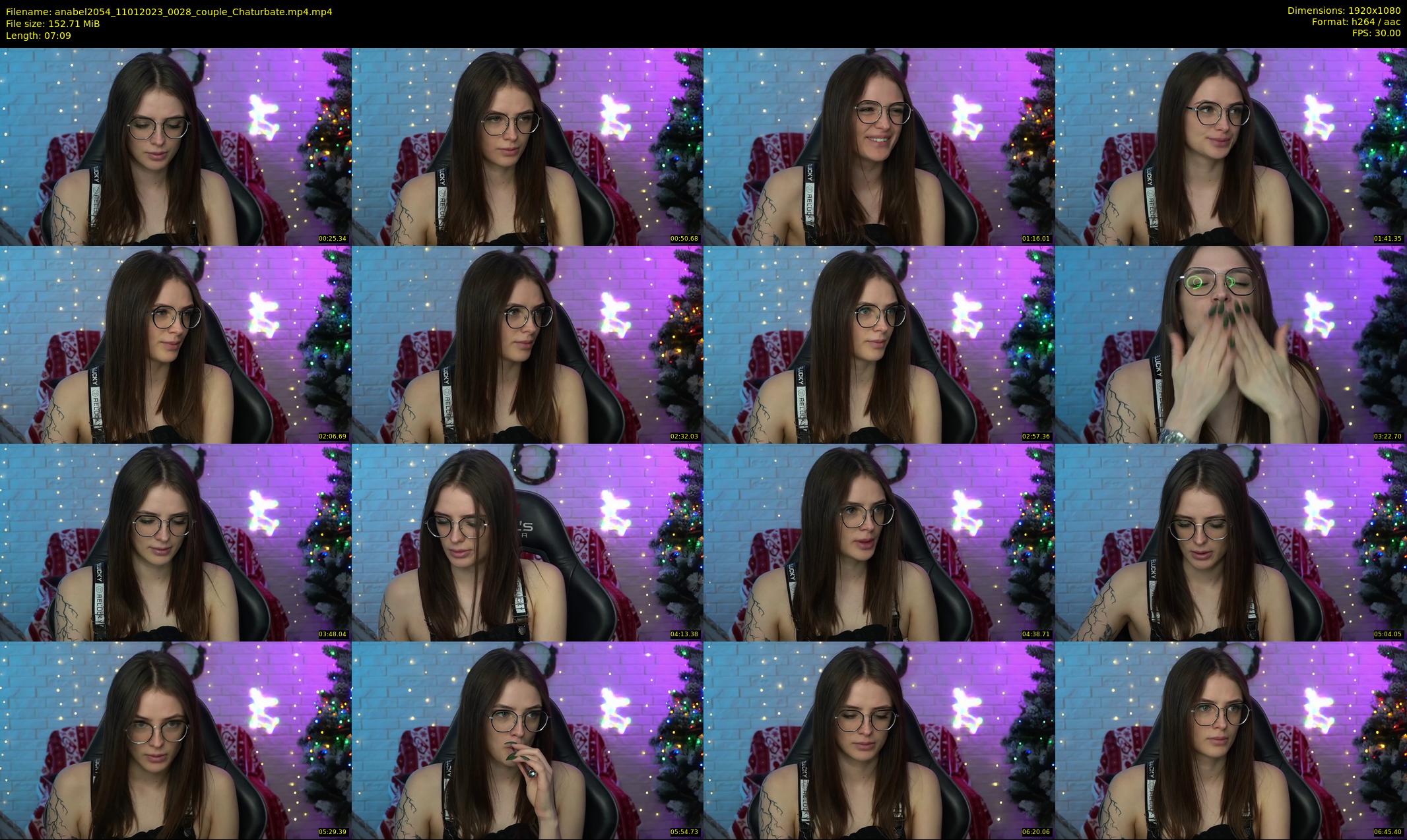 anabel2054 — 8 minute Chaturbate female cam show recording, 1080p, Jan 11, 2023