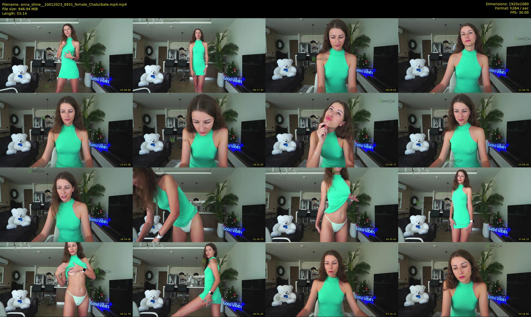 anna_shine_ — 54 minute Chaturbate female cam show recording, 1080p, Jan 10, 2023
