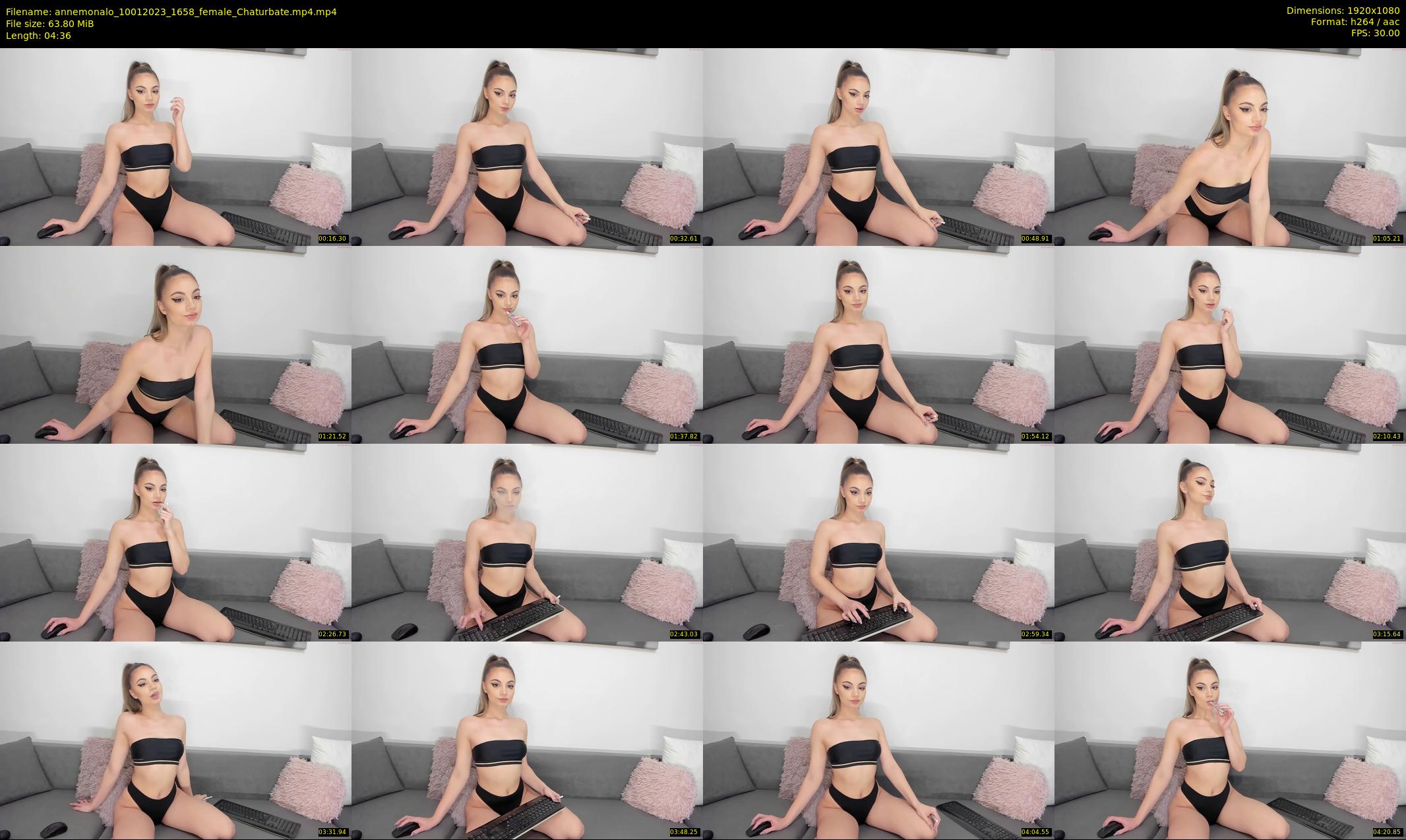 annemonalo — 5 minute Chaturbate female cam show recording, 1080p, Jan 10, 2023