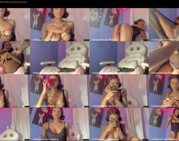 aprillebony — 75 minute Chaturbate female cam show recording, 720p, Jan 10, 2023