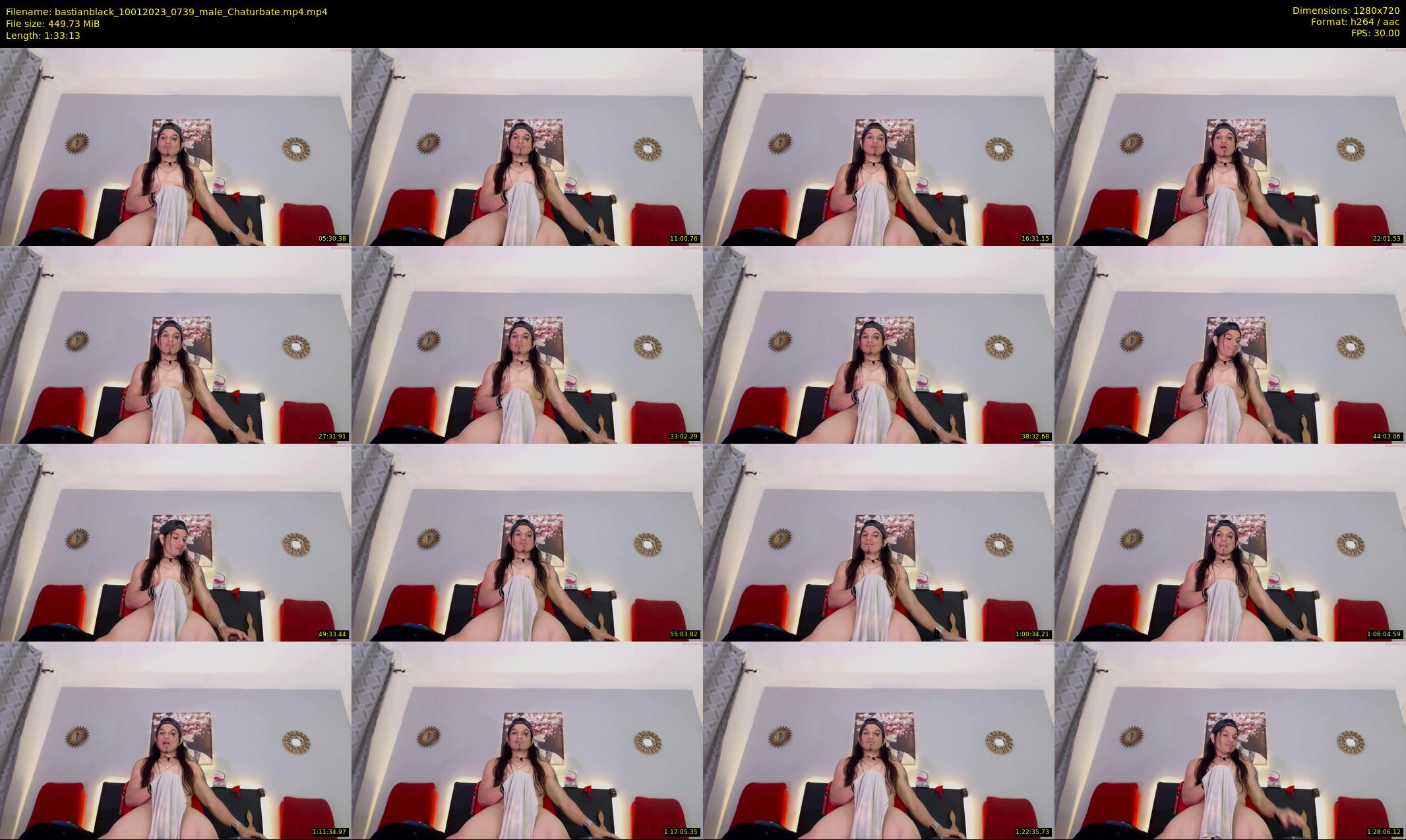 bastianblack — 94 minute Chaturbate male cam show recording, 720p, Jan 10, 2023