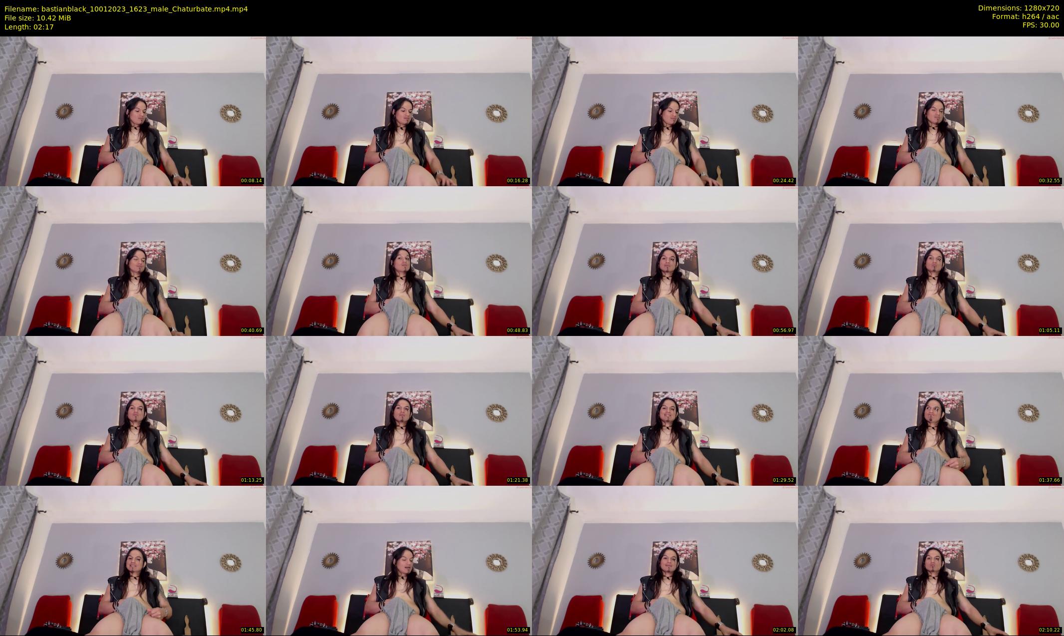 bastianblack — 3 minute Chaturbate male cam show recording, 720p, Jan 10, 2023