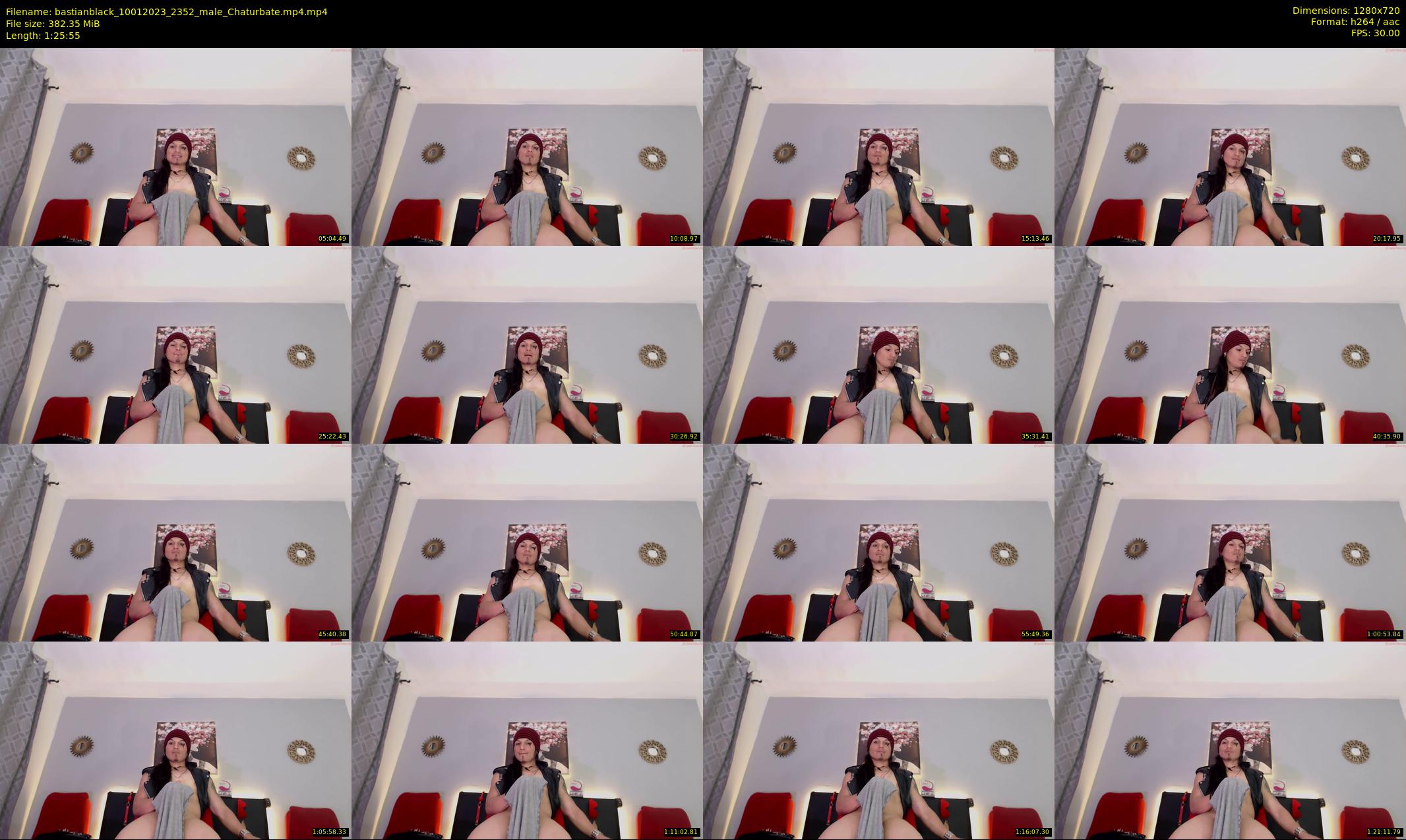 bastianblack — 86 minute Chaturbate male cam show recording, 720p, Jan 10, 2023