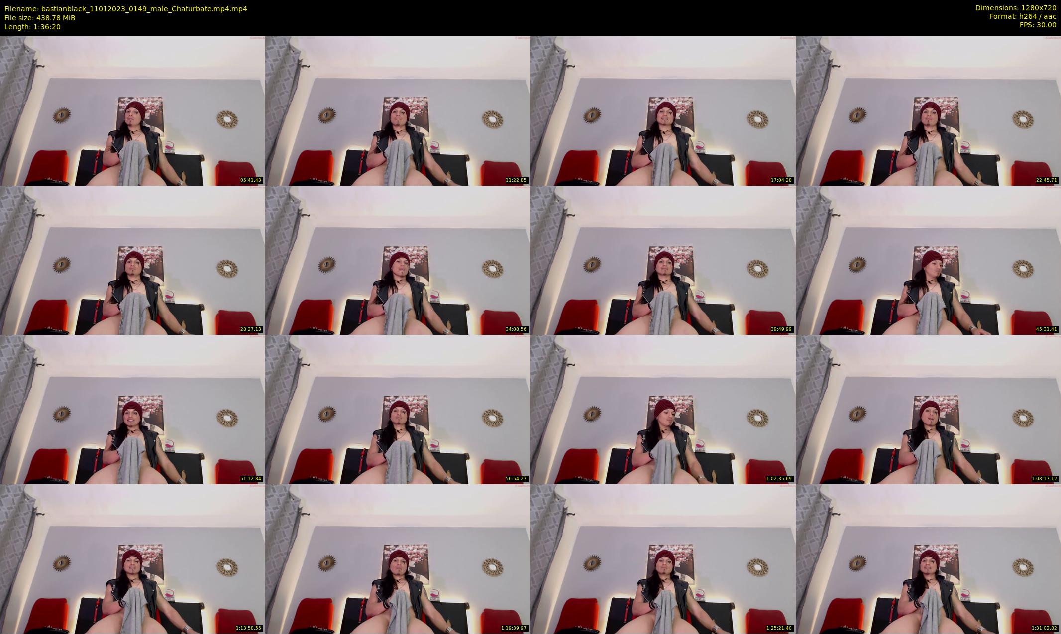 bastianblack — 97 minute Chaturbate male cam show recording, 720p, Jan 11, 2023