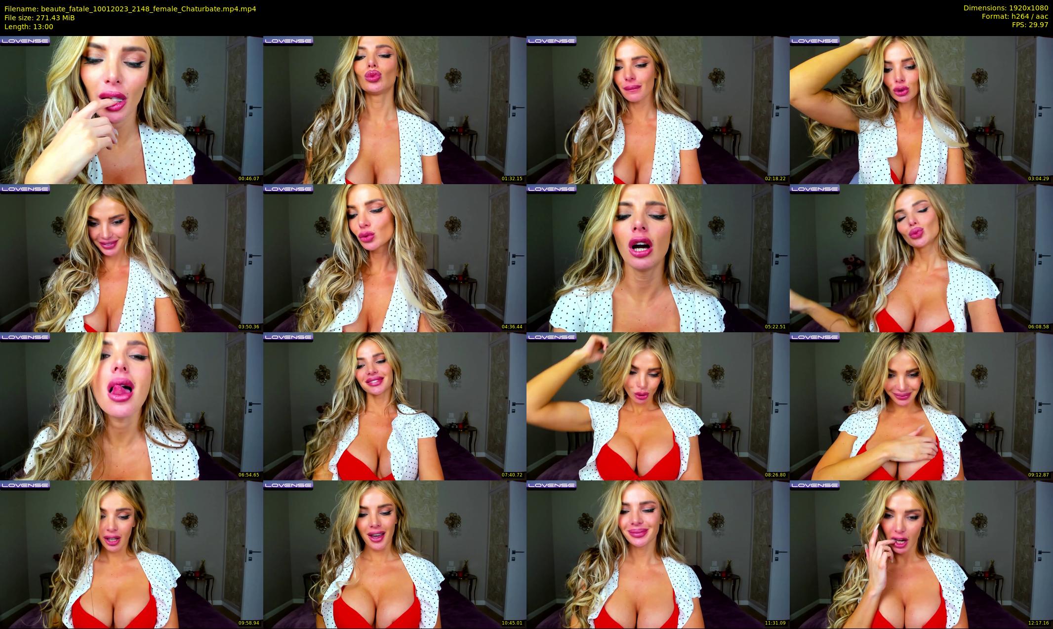 beaute_fatale — 13 minute Chaturbate female cam show recording, 1080p, Jan 10, 2023