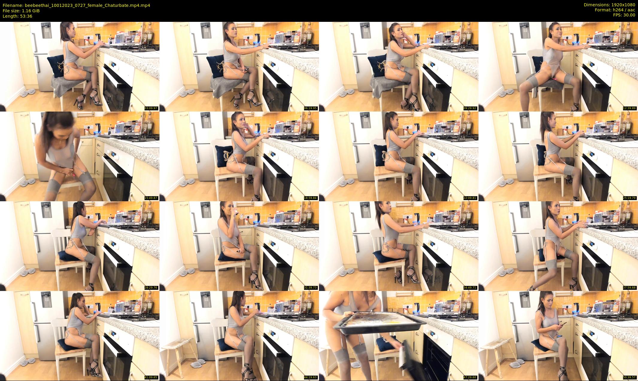 beebeethai — 54 minute Chaturbate female cam show recording, 1080p, Jan 10, 2023