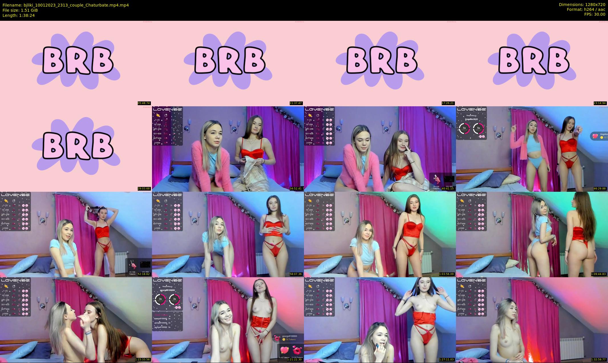 bjliki — 99 minute Chaturbate couple cam show recording, 720p, Jan 10, 2023