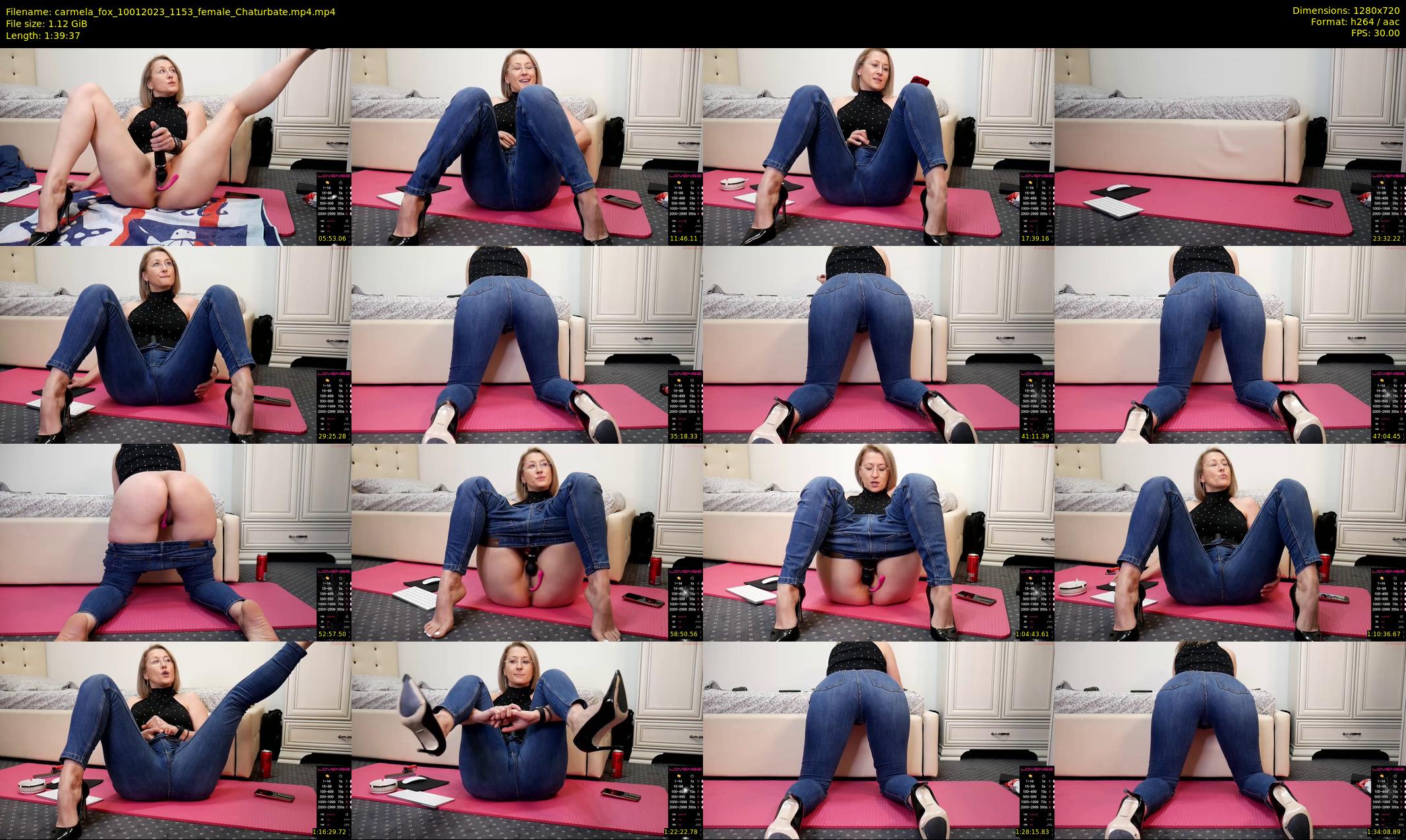 carmela_fox — 100 minute Chaturbate female cam show recording, 720p, Jan 10, 2023