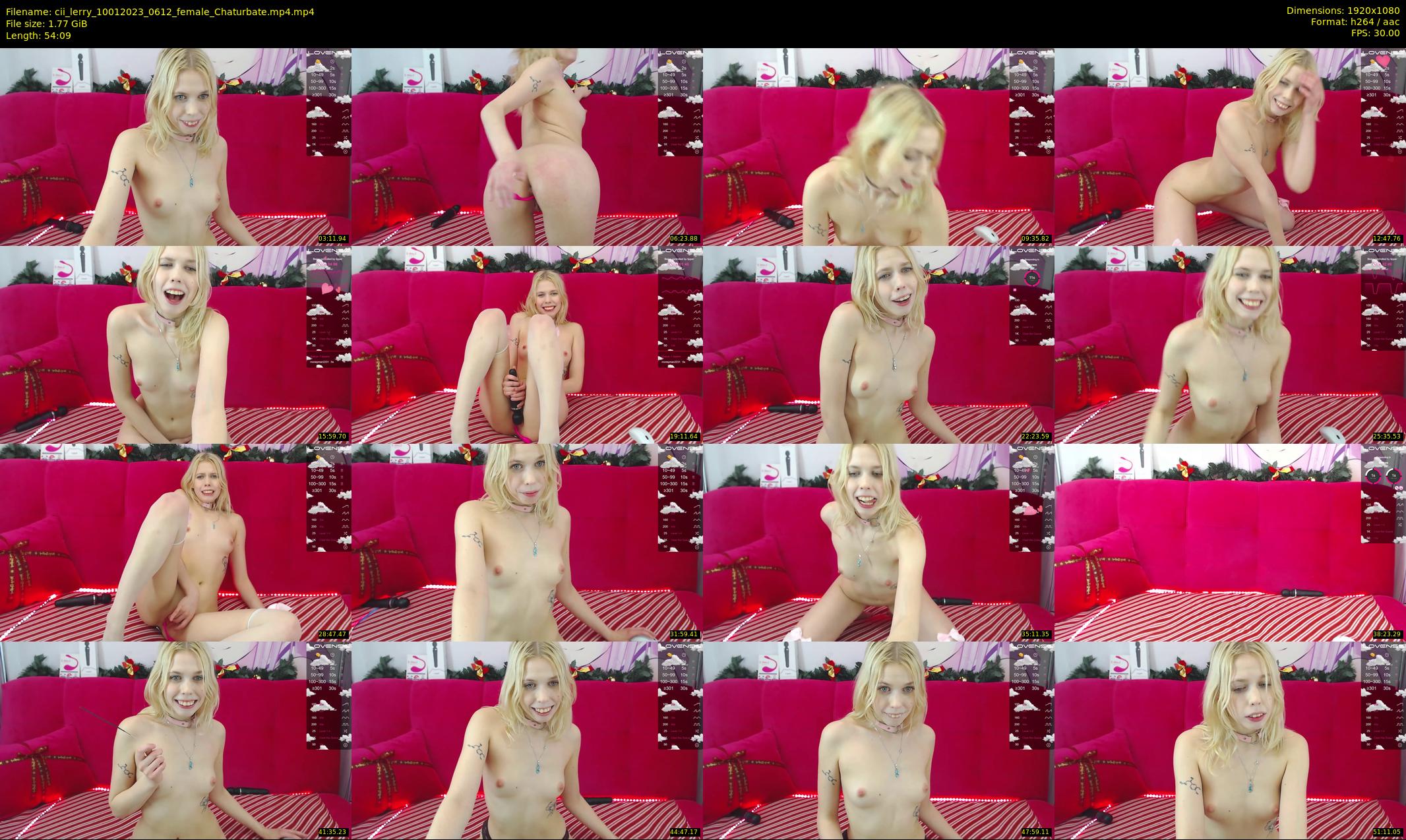 cii_lerry — 55 minute Chaturbate female cam show recording, 1080p, Jan 10, 2023