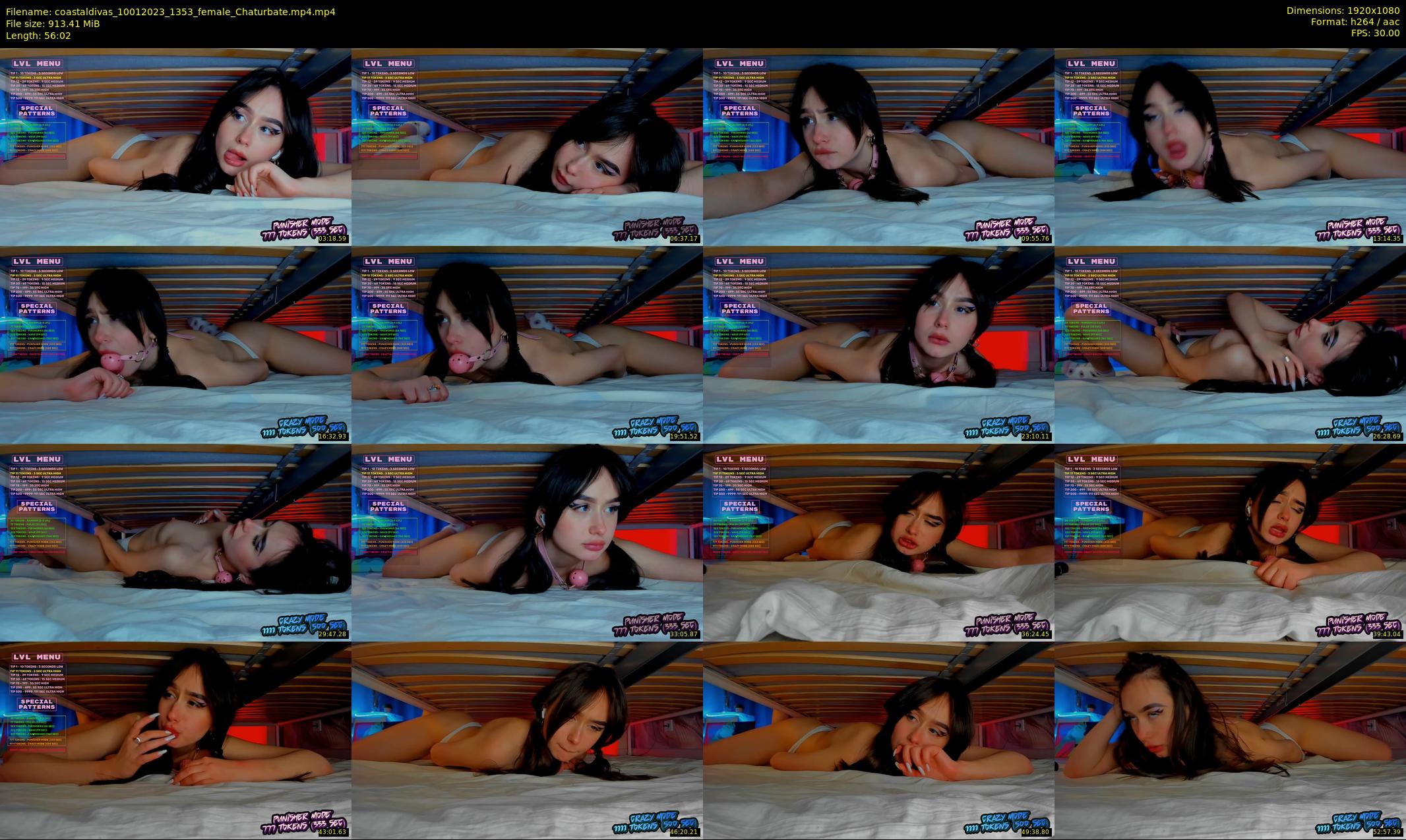 coastaldivas — 57 minute Chaturbate female cam show recording, 1080p, Jan 10, 2023
