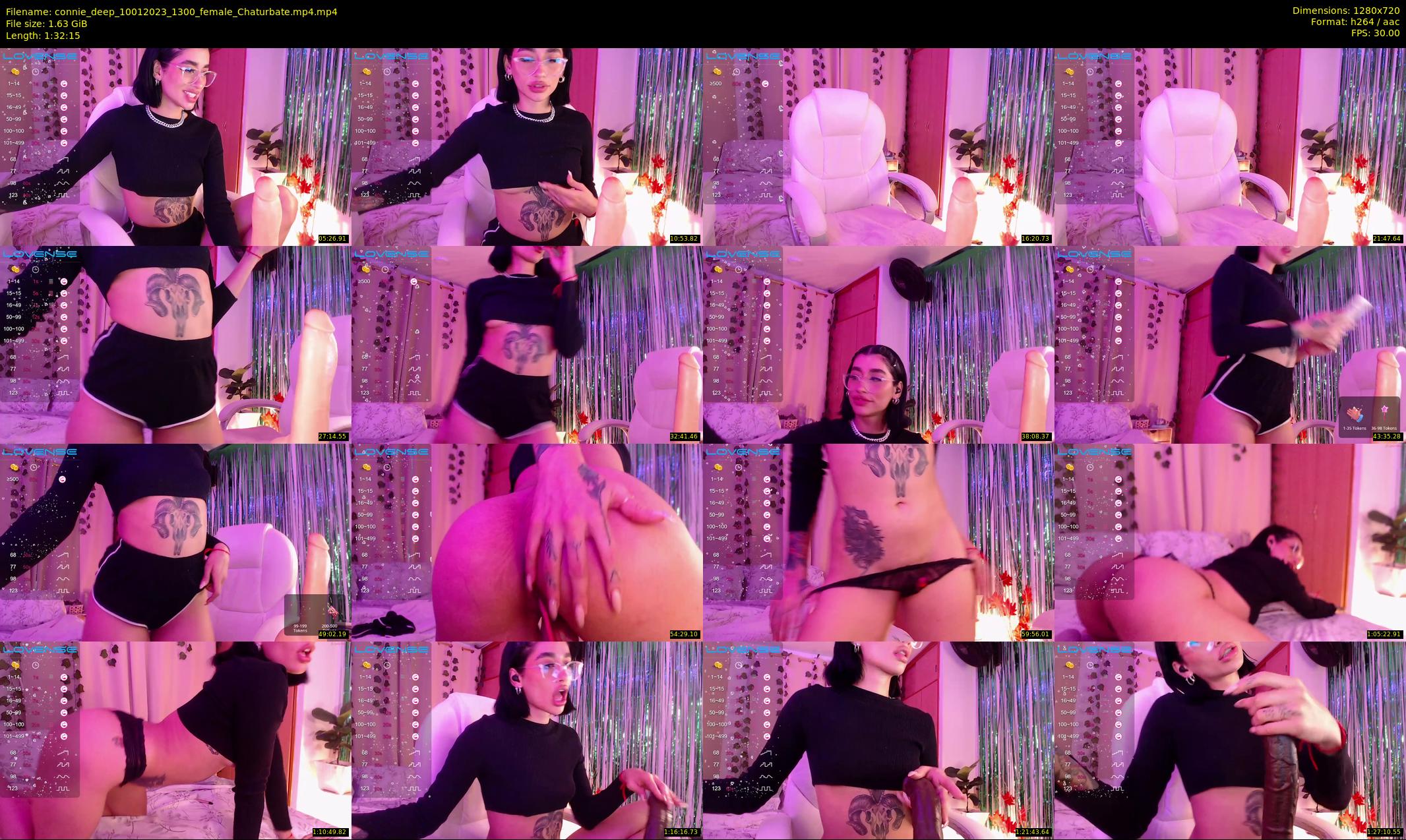connie_deep — 93 minute Chaturbate female cam show recording, 720p, Jan 10, 2023