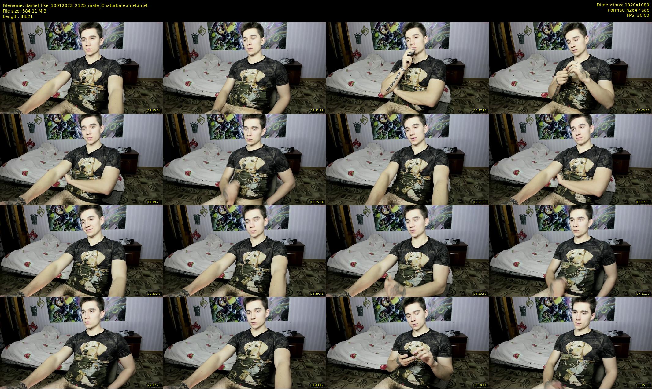 daniel_like — 39 minute Chaturbate male cam show recording, 1080p, Jan 10, 2023